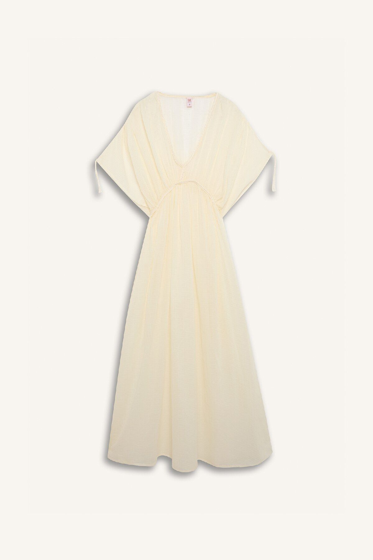 DeFacto-Strandkleid aus Baumwolle mit normaler Passform, Fall In Love B7516ax24sm 1