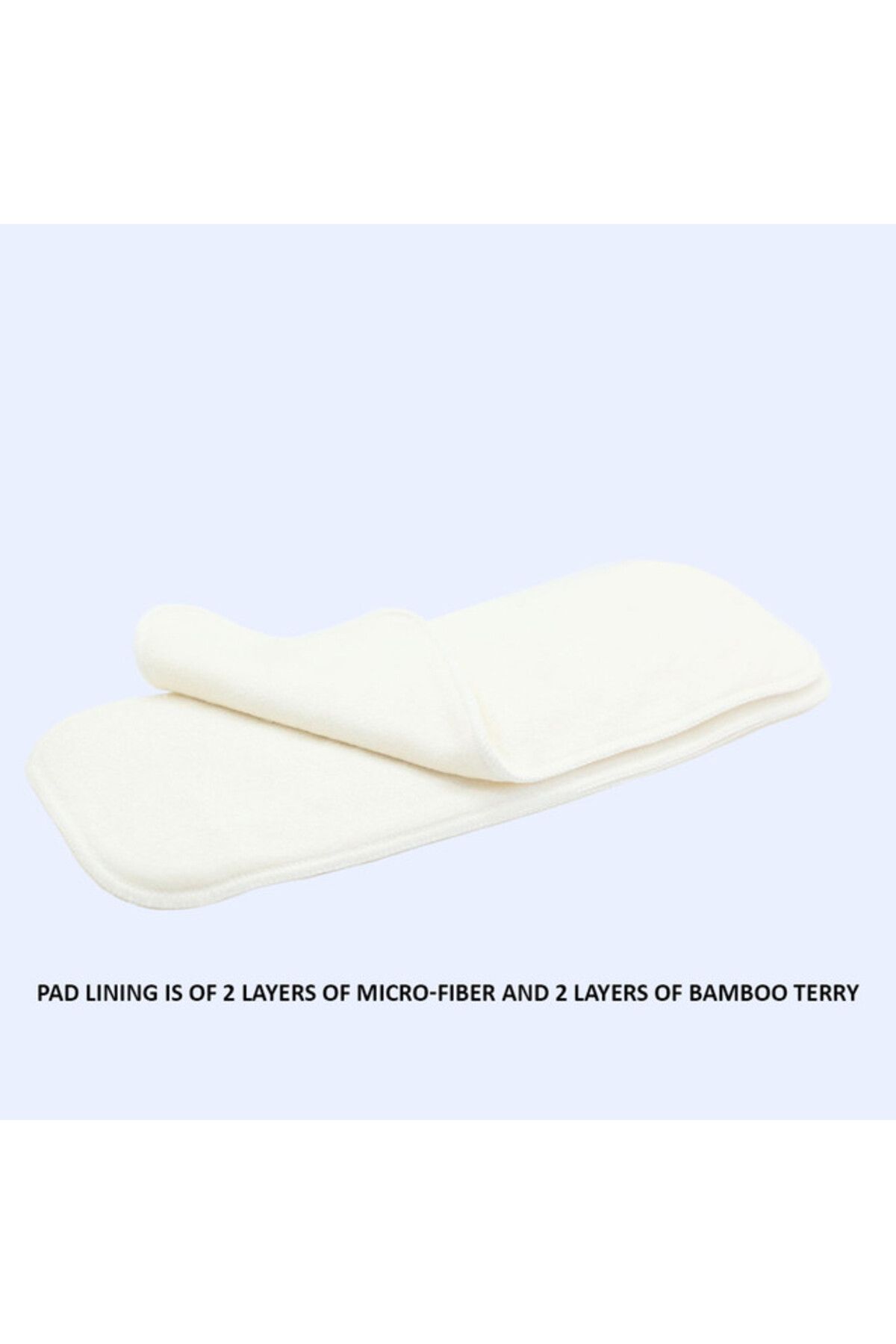 Little Story-- New Born Reusable Diaper Inserts - Small - Set of 2 4