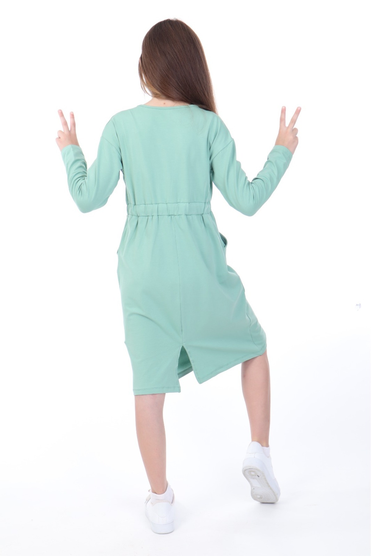 Toontoy-Girl's Neon Printed Dress 2