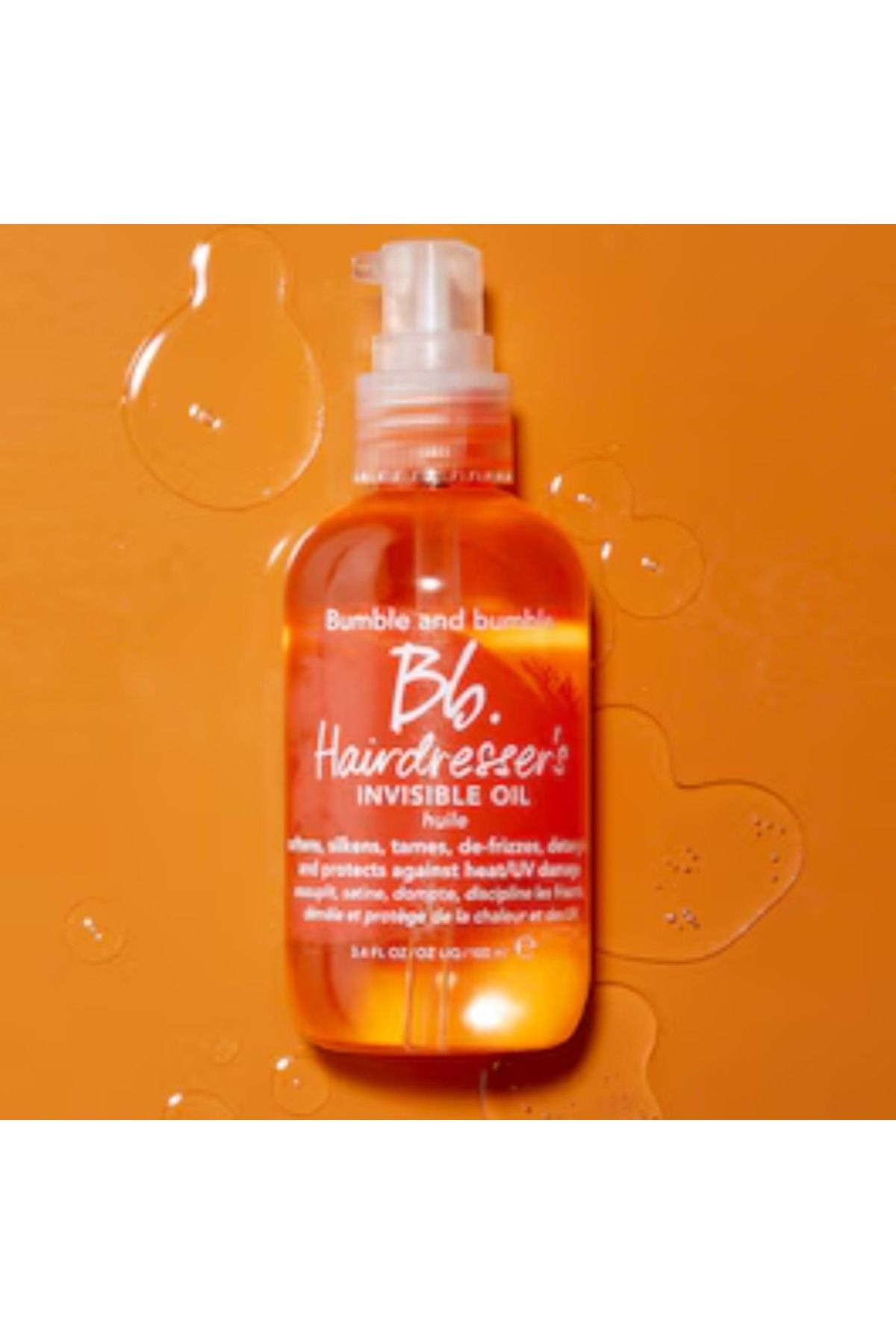 Bumble Hairdresser's Invisible Oil hafif yapısı ile her kuru saç tipi için uygun saç yağı 100 ml