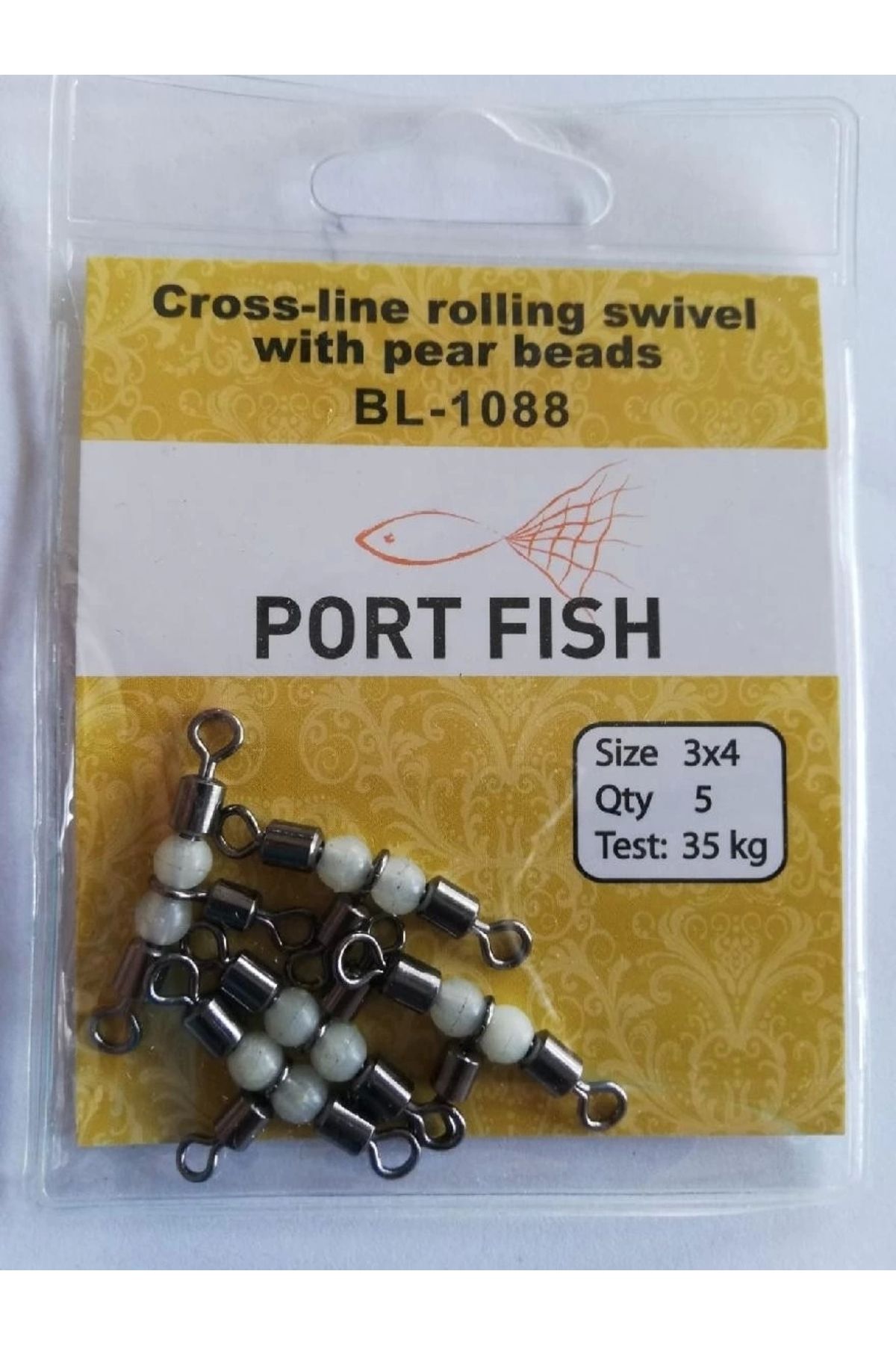 STANDART Boncuklu Fırdöndü Portfish Bl-1088 No: 5X6