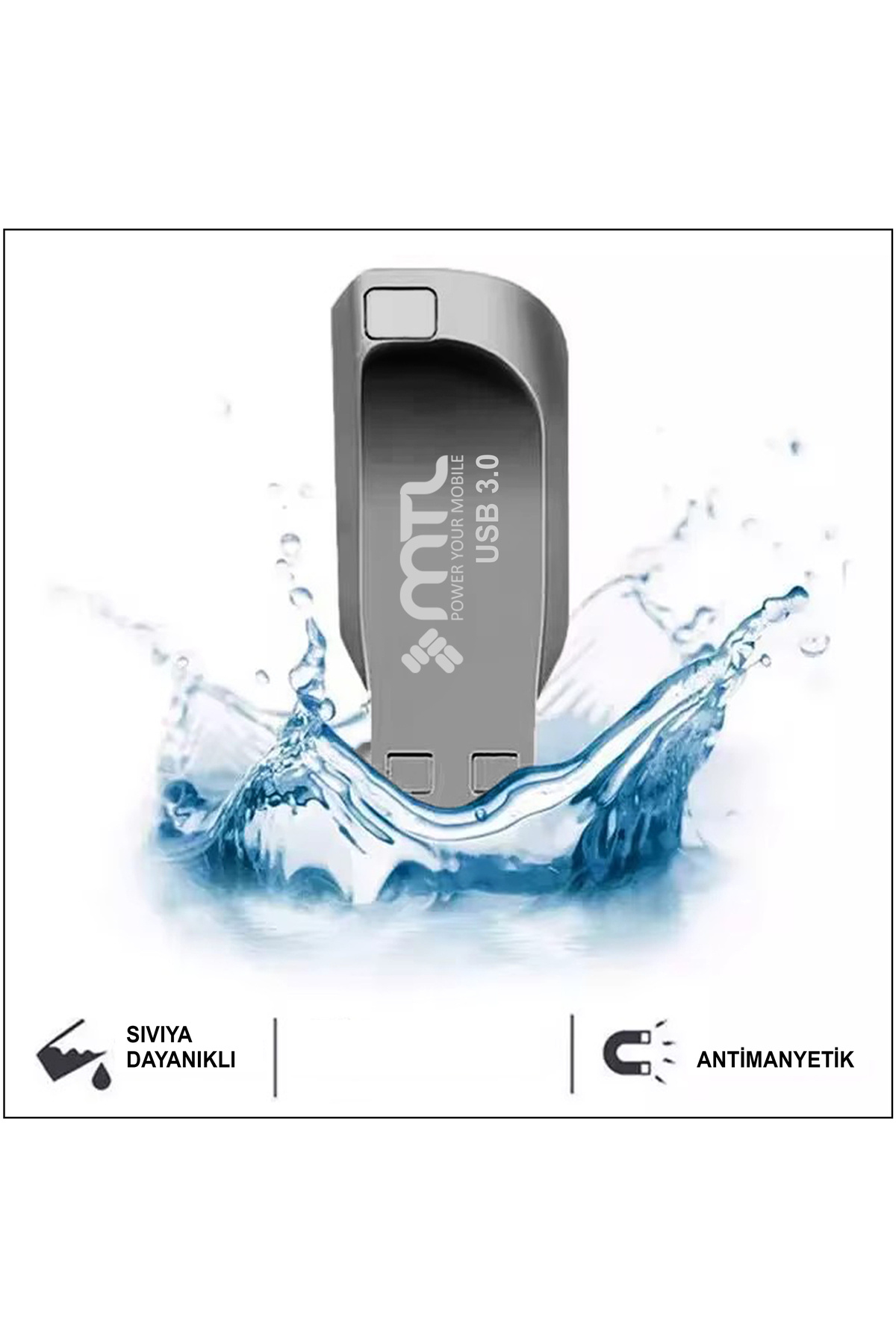 MTL-64 Gb USB 3.0 Metal Memory Drive 3