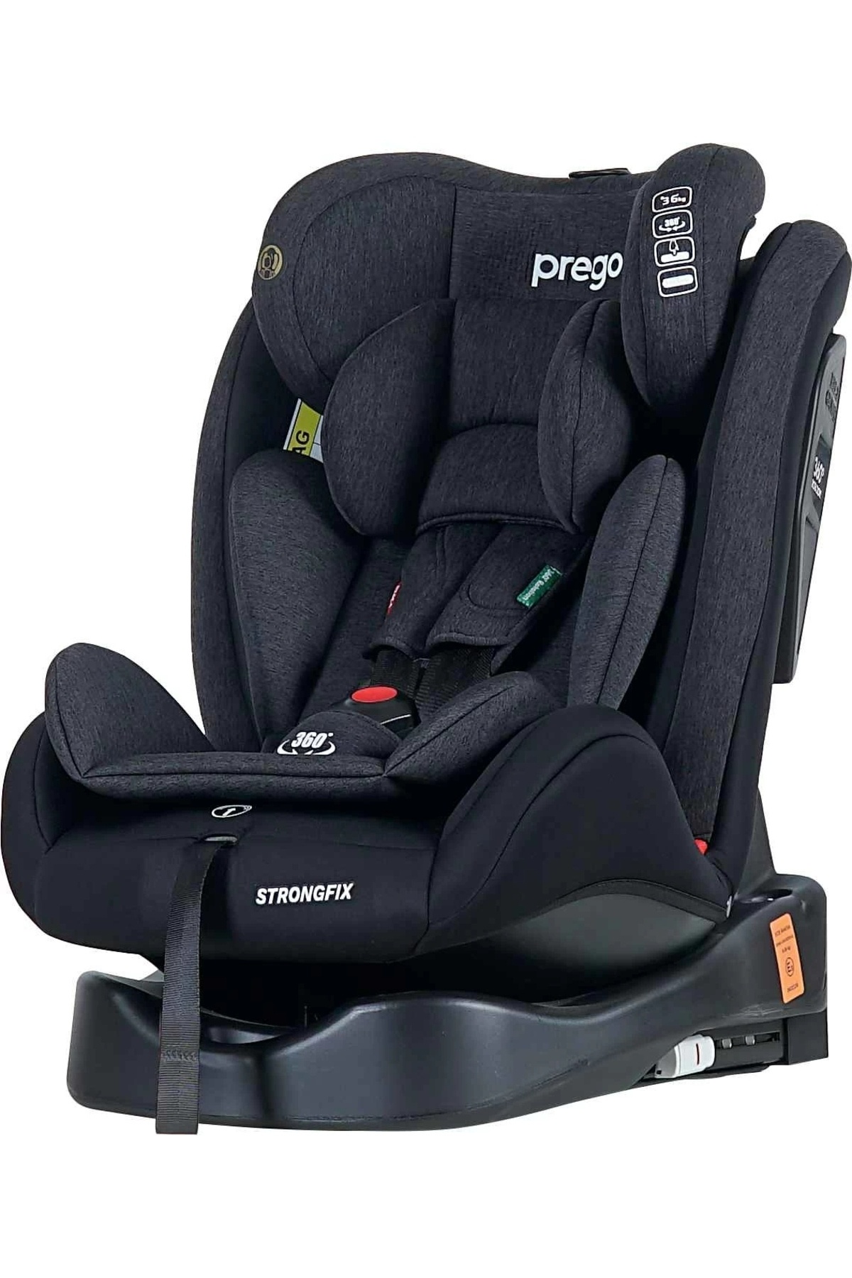 Prego Strongfix 0-36 Kg Isofix'li Oto Koltuğu-360° Dönebilen Oto Koltuğu