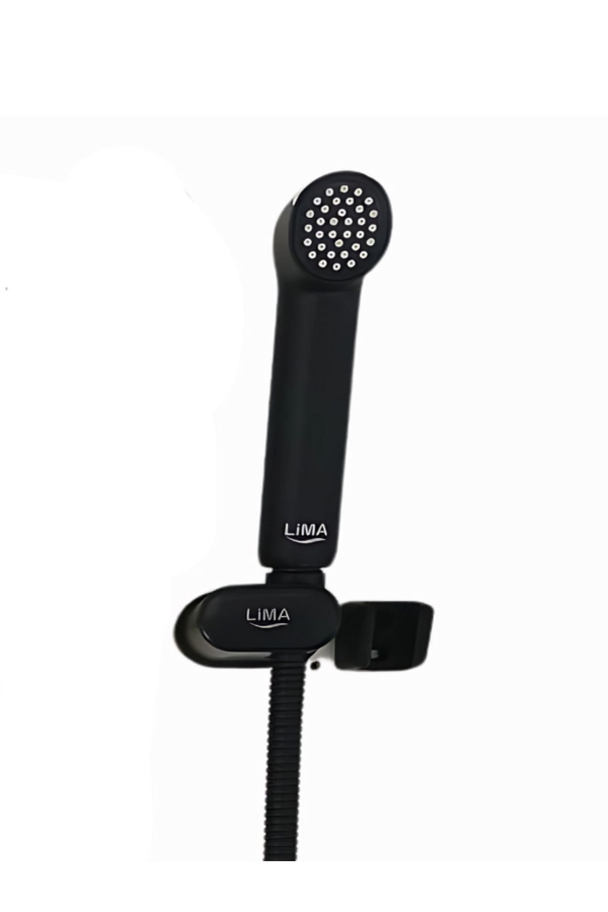 Lima-Lima Matte Black Bidet with Base and Hose 2