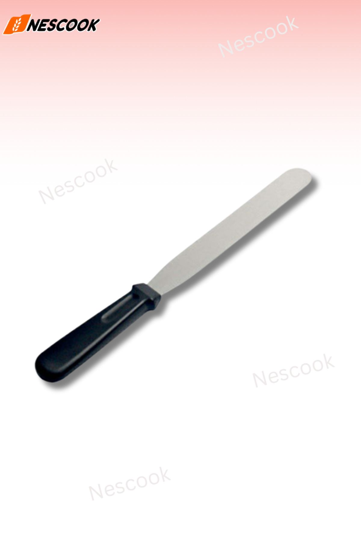 nescook-Flat Cake Plastering Palette Spatula 20 cm 1