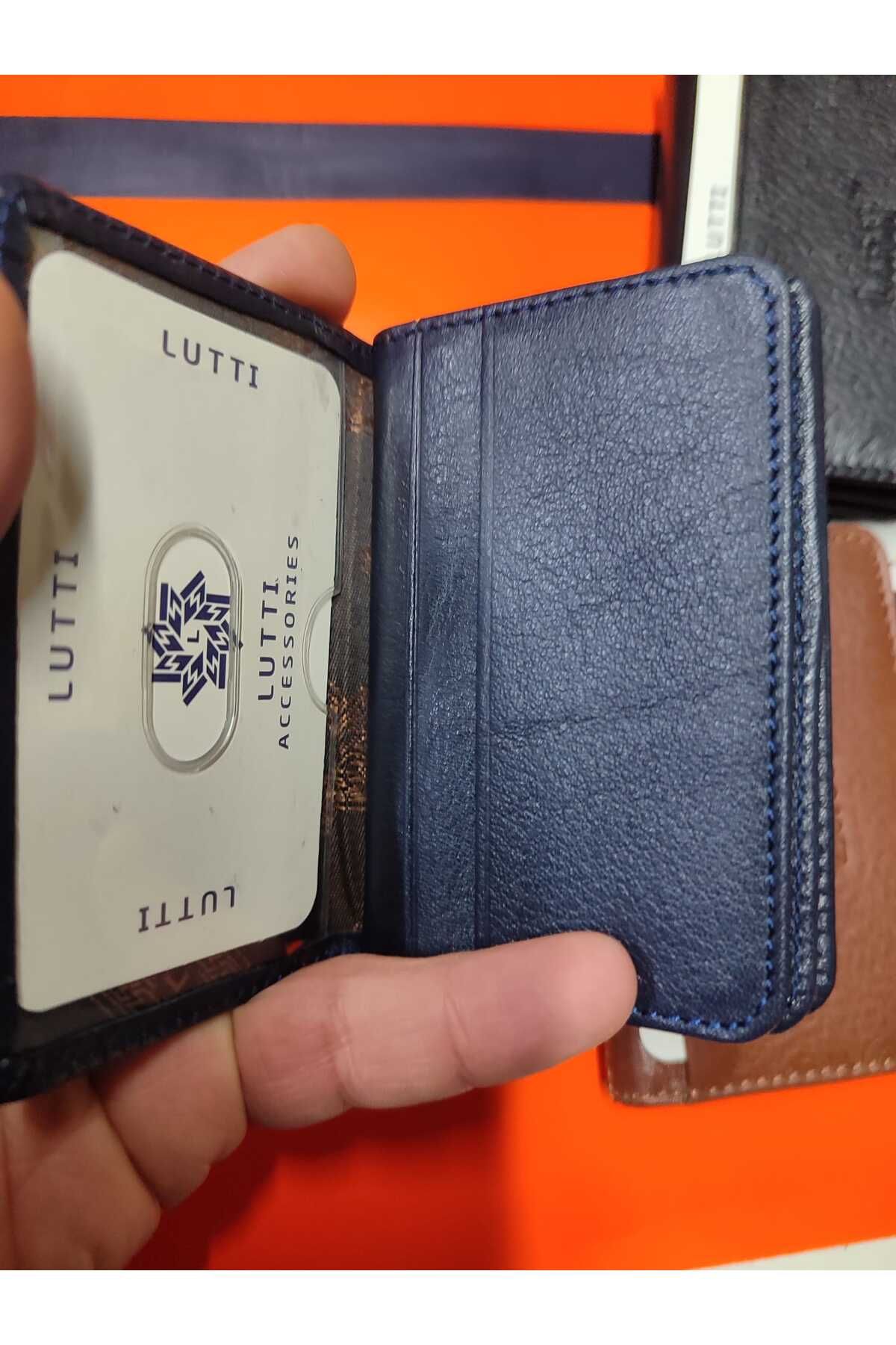 Lutti-Mica Card Holder Made of Genuine Leather 2