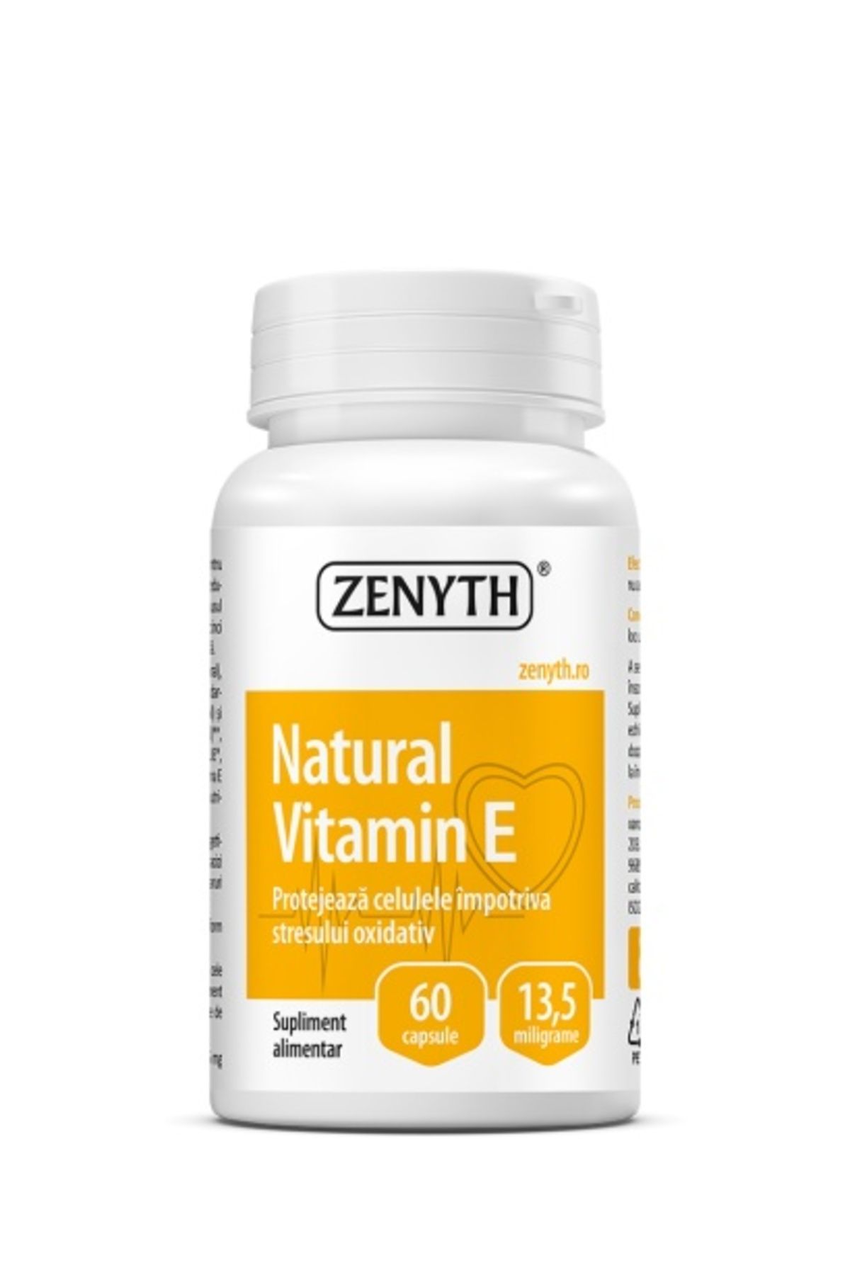 ZENYTH Vitamina E Naturala 60 Cps - One Size