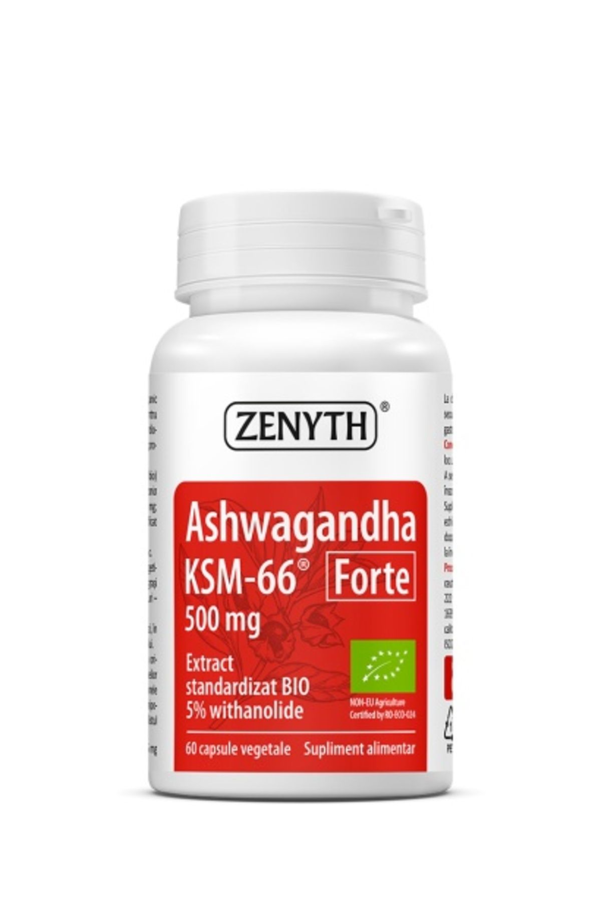 ZENYTH Ashwagandha Ksm-66 Forte - One Size