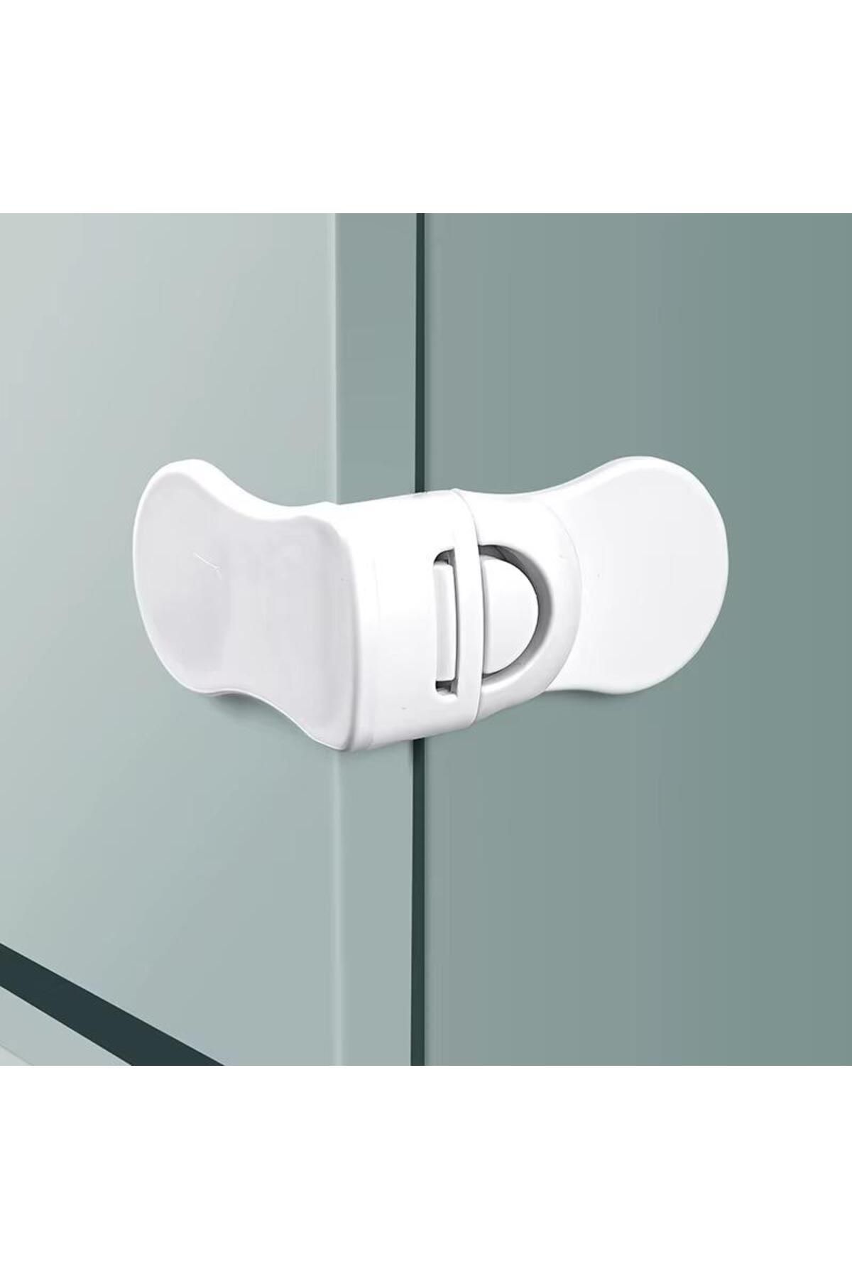 jetfast-6 bucăți de mânere pentru uși - încuietoare de protecție pentru copii și încuietoare de siguranță 7