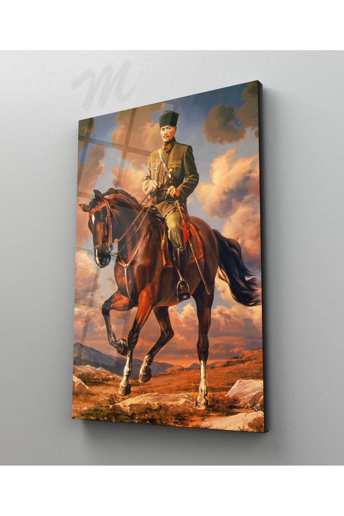 hediye anı.com ATATÜRK CAM TABLO