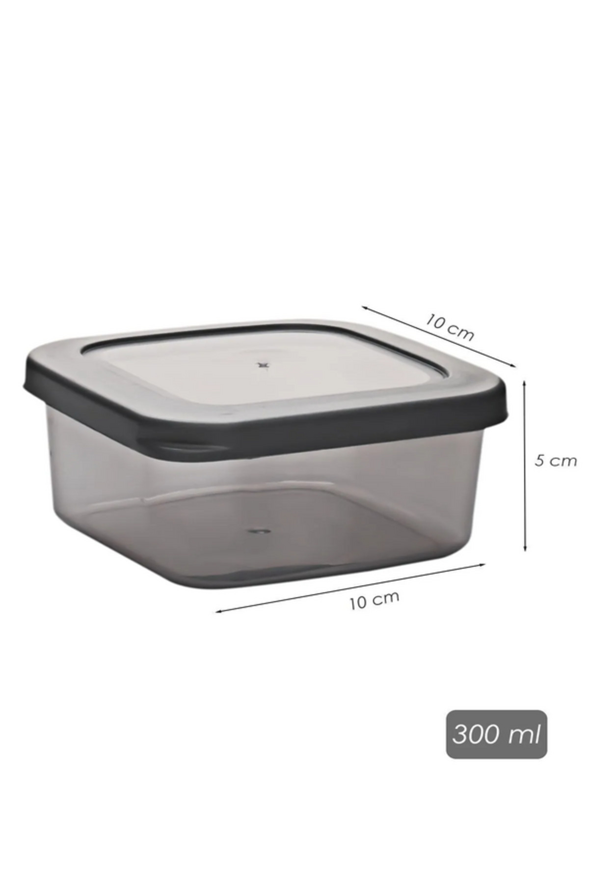 ARV HOME-6-Piece Breakfast Storage Container with Tray Silicone Lid Storage Container Lid Breakfast Container Set 3