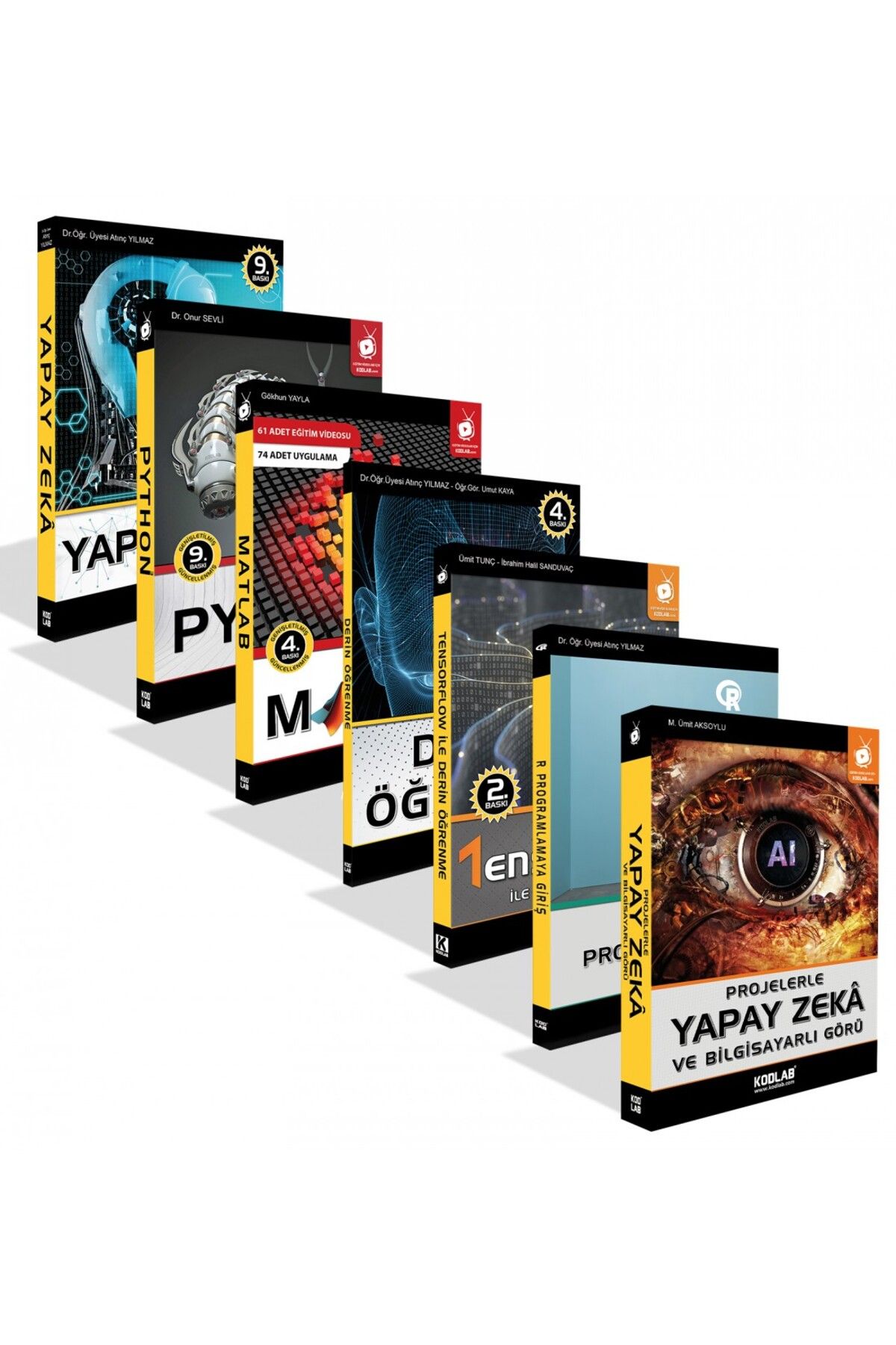 Kodlab Yayın Dağıtım YAPAY ZEKA VE DERİN ÖĞRENME EĞİTİM SETİ   hemenbugun