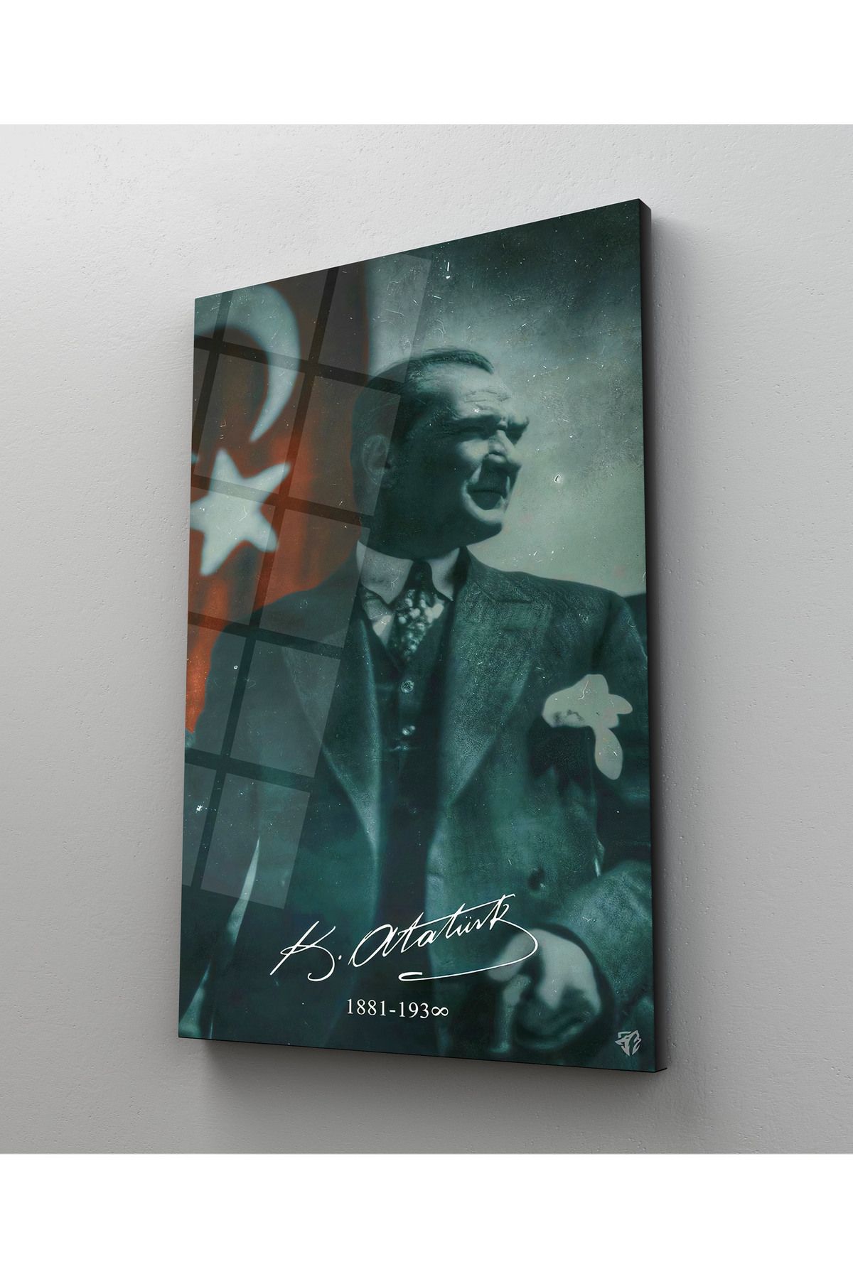 hediye anı.com ATATÜRK CAM TABLO