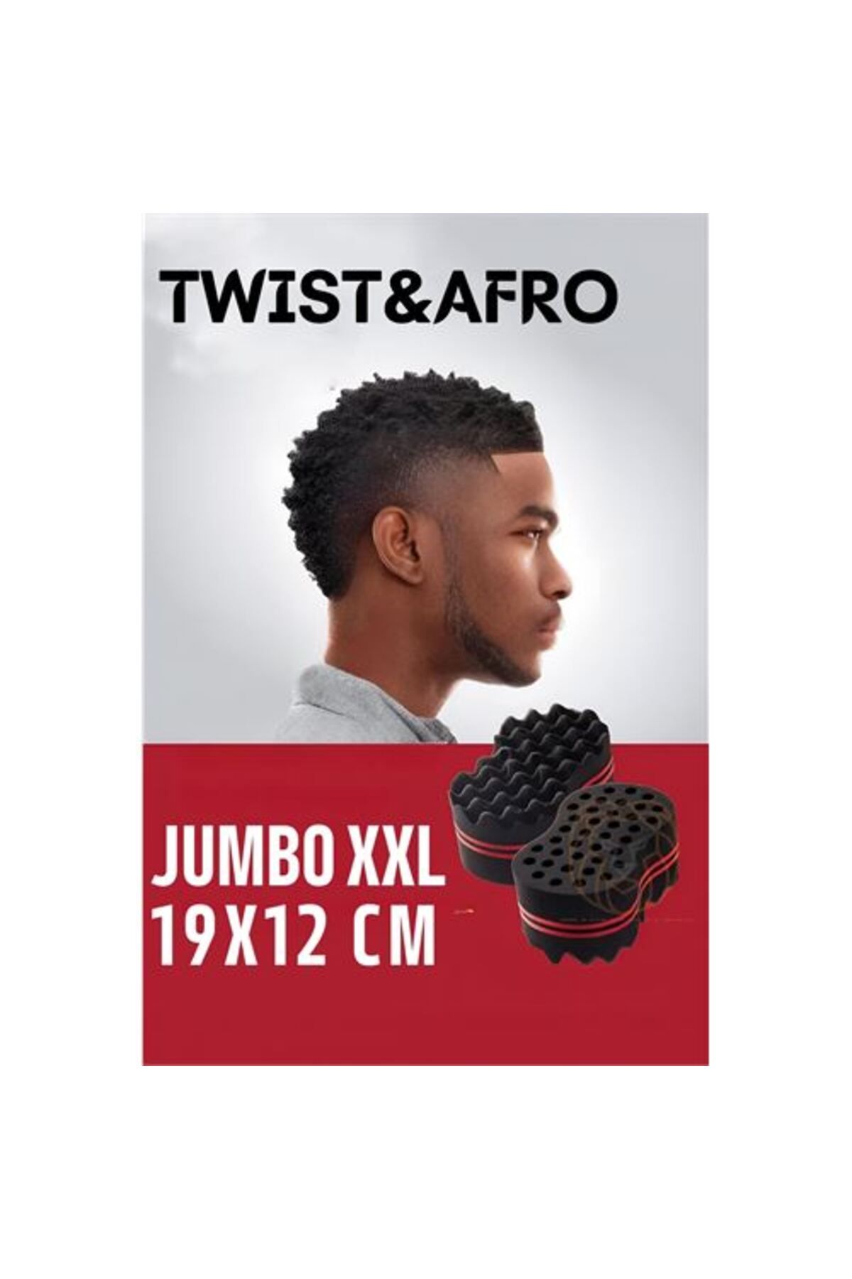 ModaCar Afro Twist Saç Süngeri Jumbo 19 cm