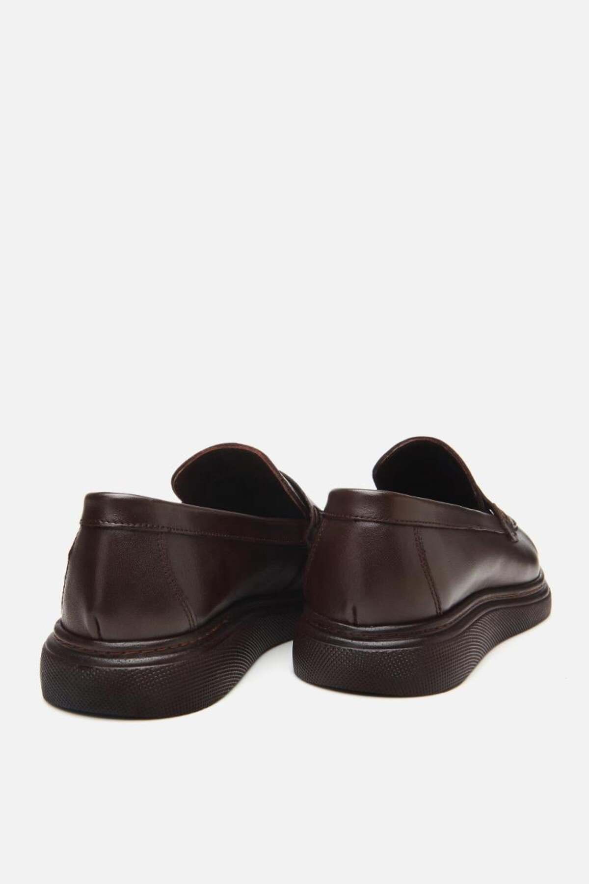 Yaya by Hotiç-Brązowe Mokasyny Męskie 02Ayy 308590 A480 7