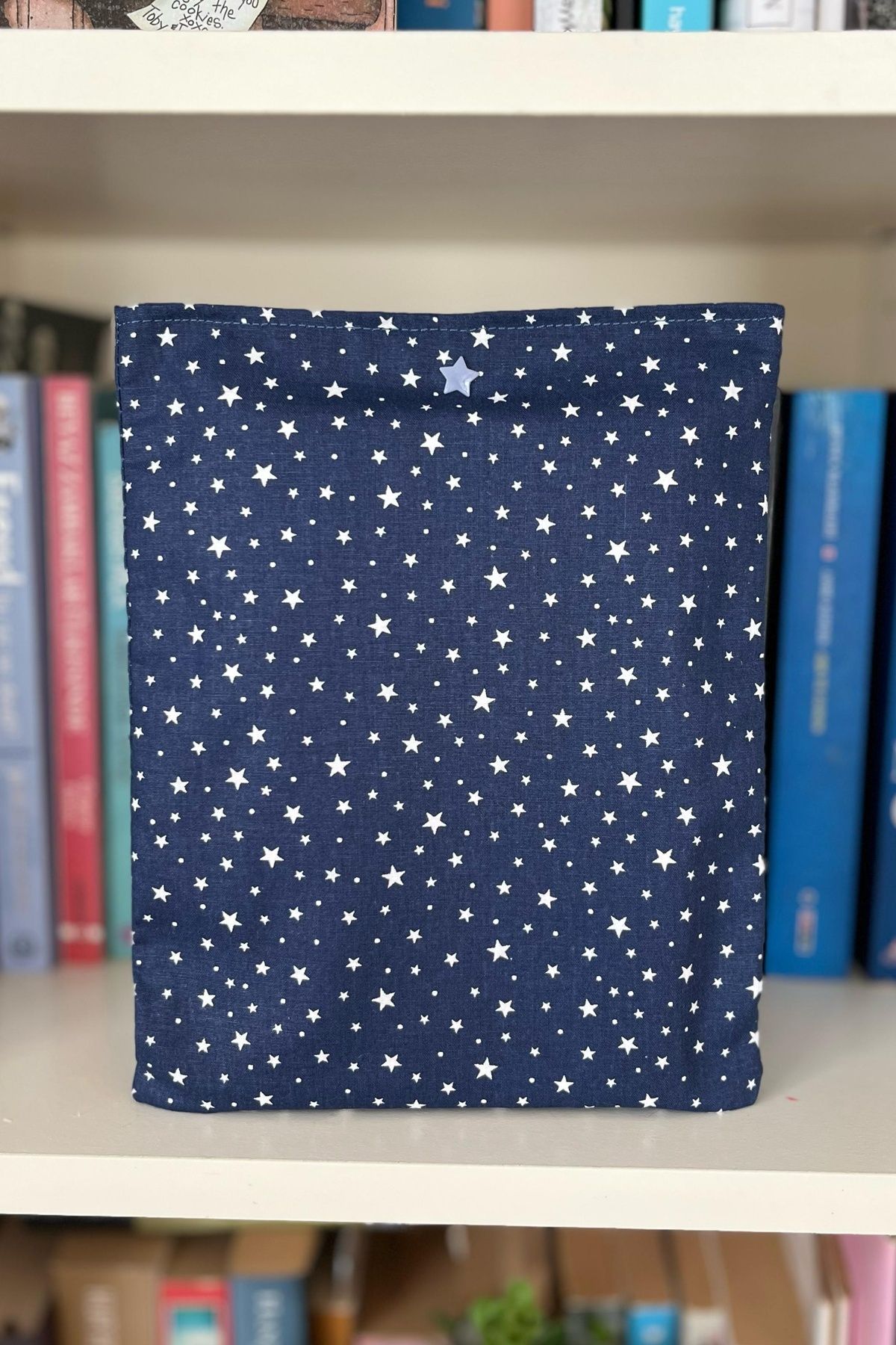 Outlet Çarşım-Starry Navy Blue Book Case 5