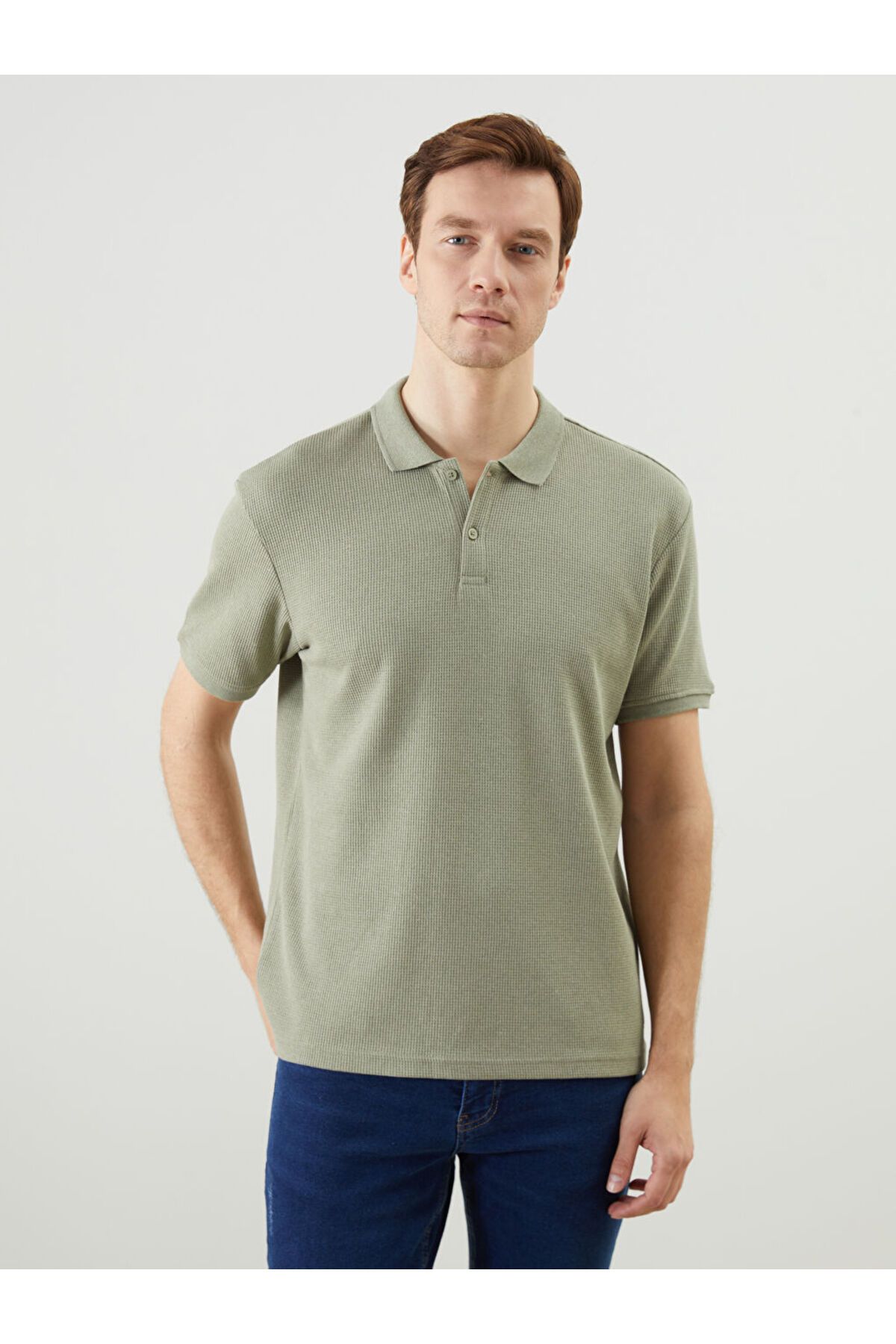 LC Waikiki Polo Yaka Kısa Kollu Pike Erkek Tişört