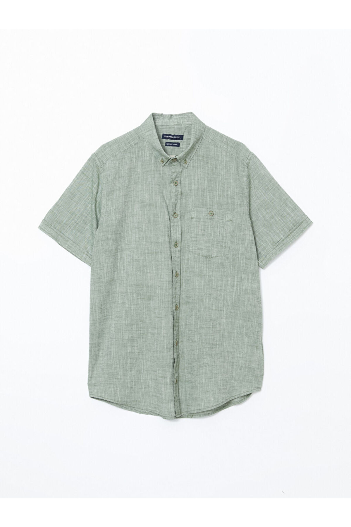 LC Waikiki-Create Your Style from Uzg Store |   Regular Fit Linen Blend Men's Shirt 1