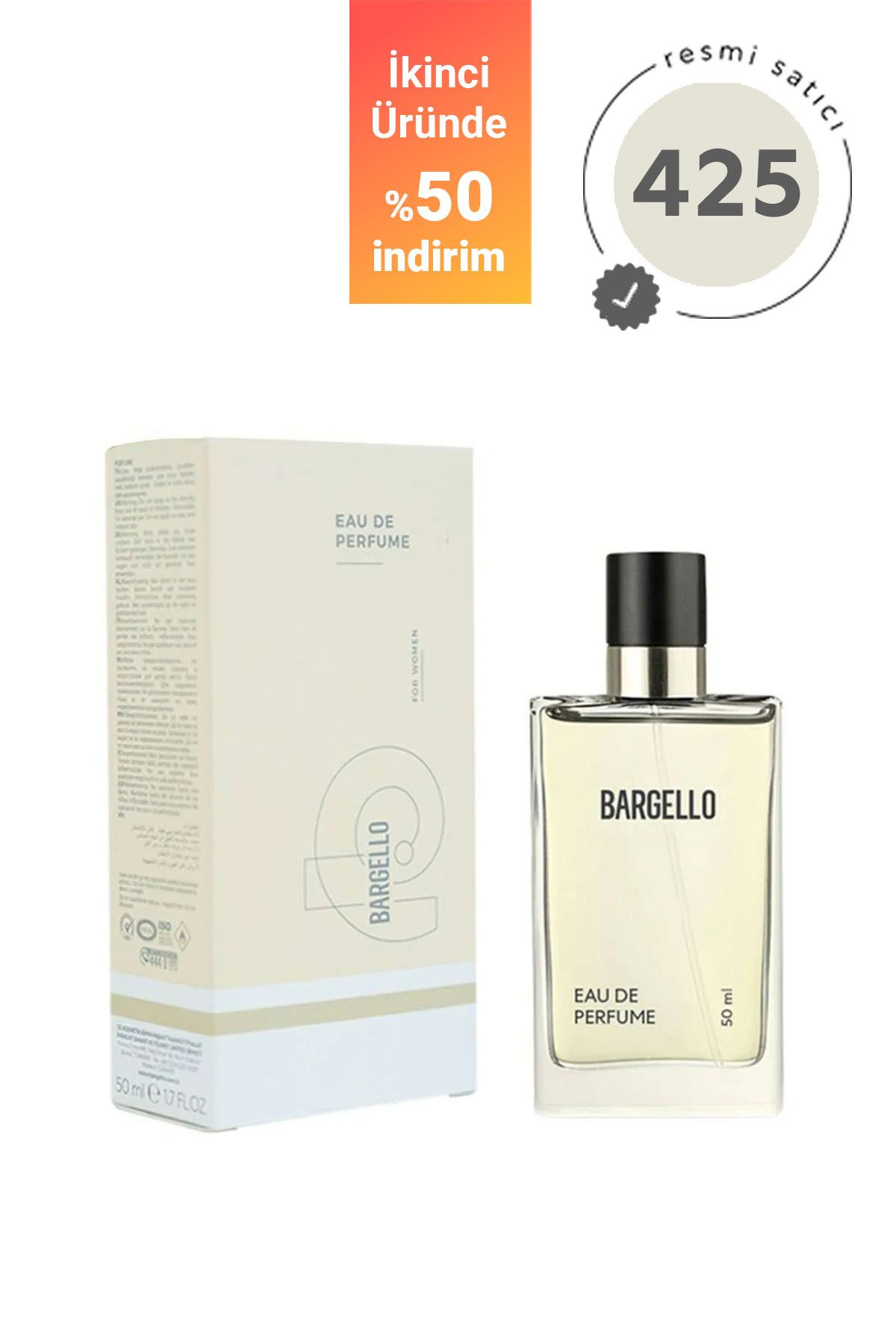 425 عطر زنانه 50 میلی لیتری Edp Floral Bargello