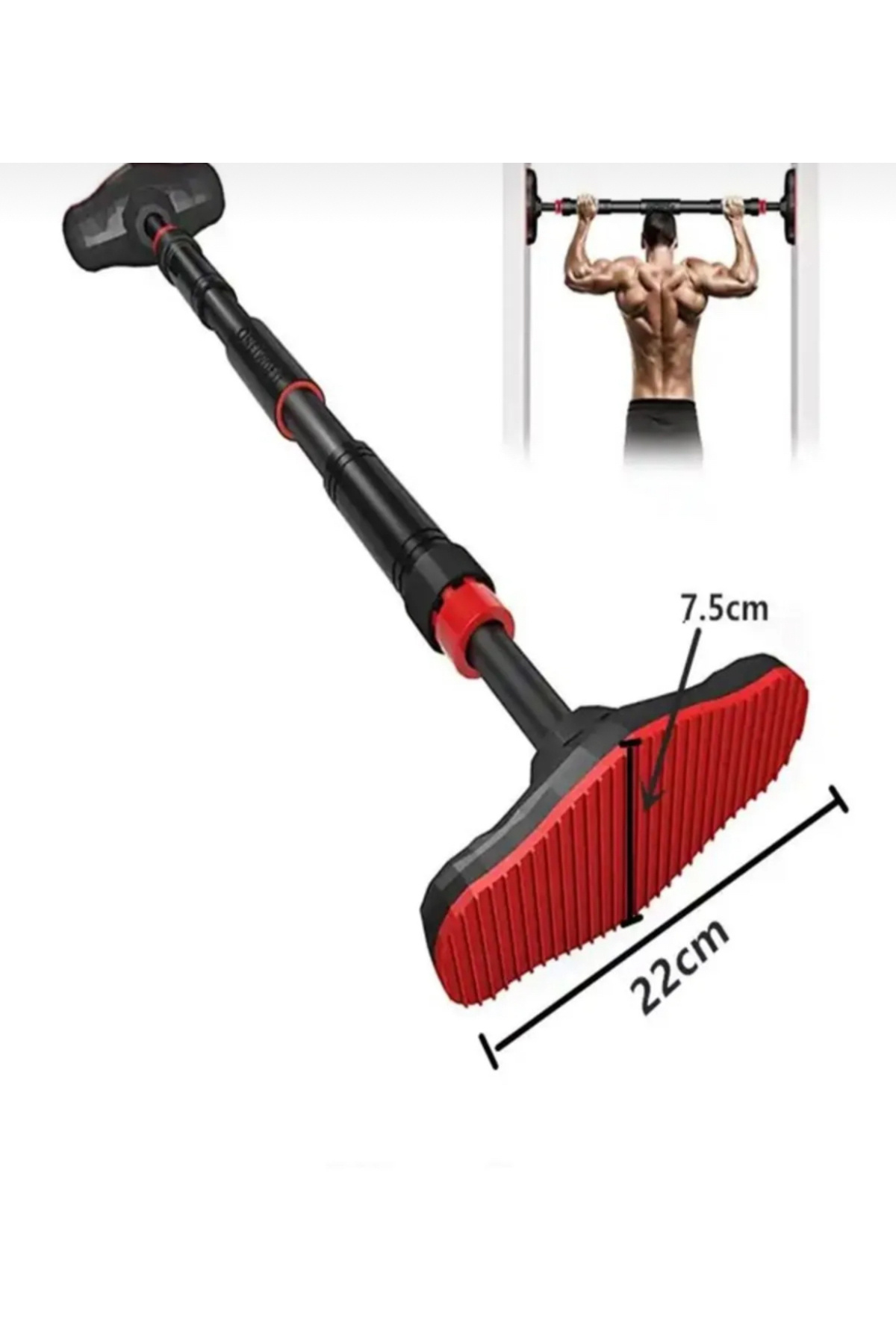 Leyaton Yeni Nesil  Koridor Kapı Barfiks Çubuğu (72-100CM)