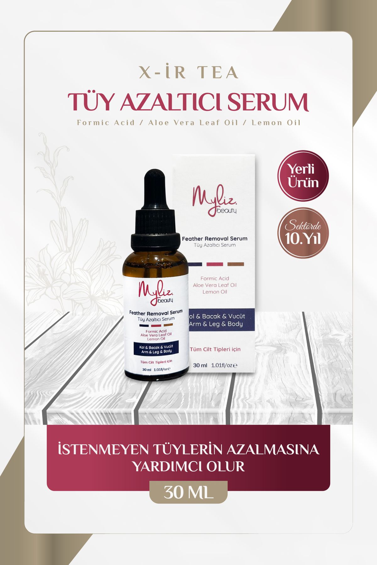 MYLİZ COSMETİC Tüy Azaltici Serum