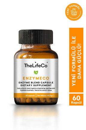 TheLifeCo Enzymeco 60 Kapsül - Yeni Formül