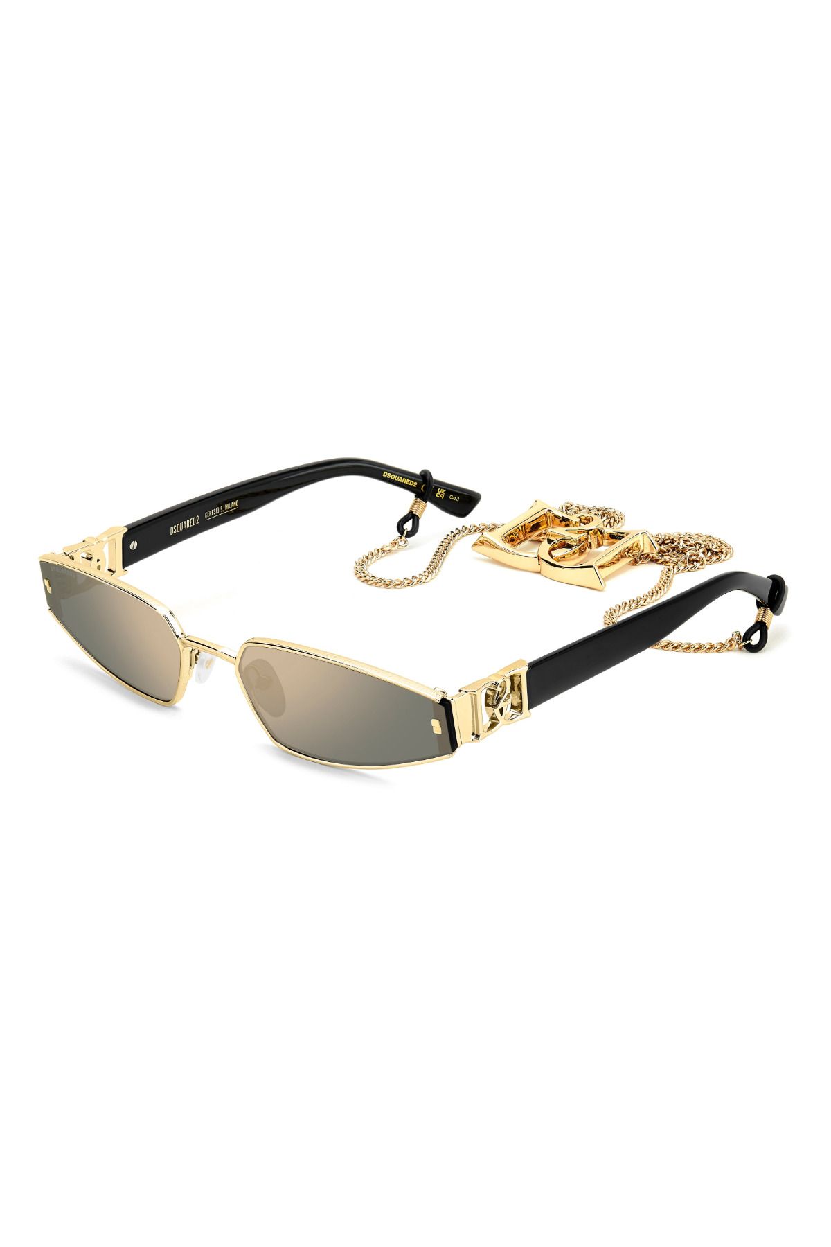 DSquared2-D2 0168/S/Se (000/Jo) 61 |   Women's Yellow Sunglasses 1