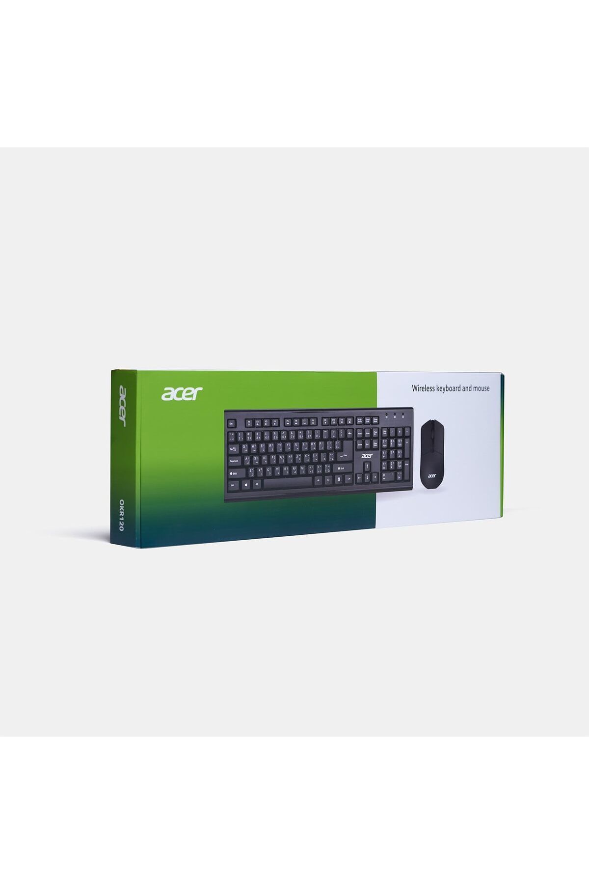 ACER-Wireless 2.4G Keyboard and Mouse Combo Set OKR120 - Black 4