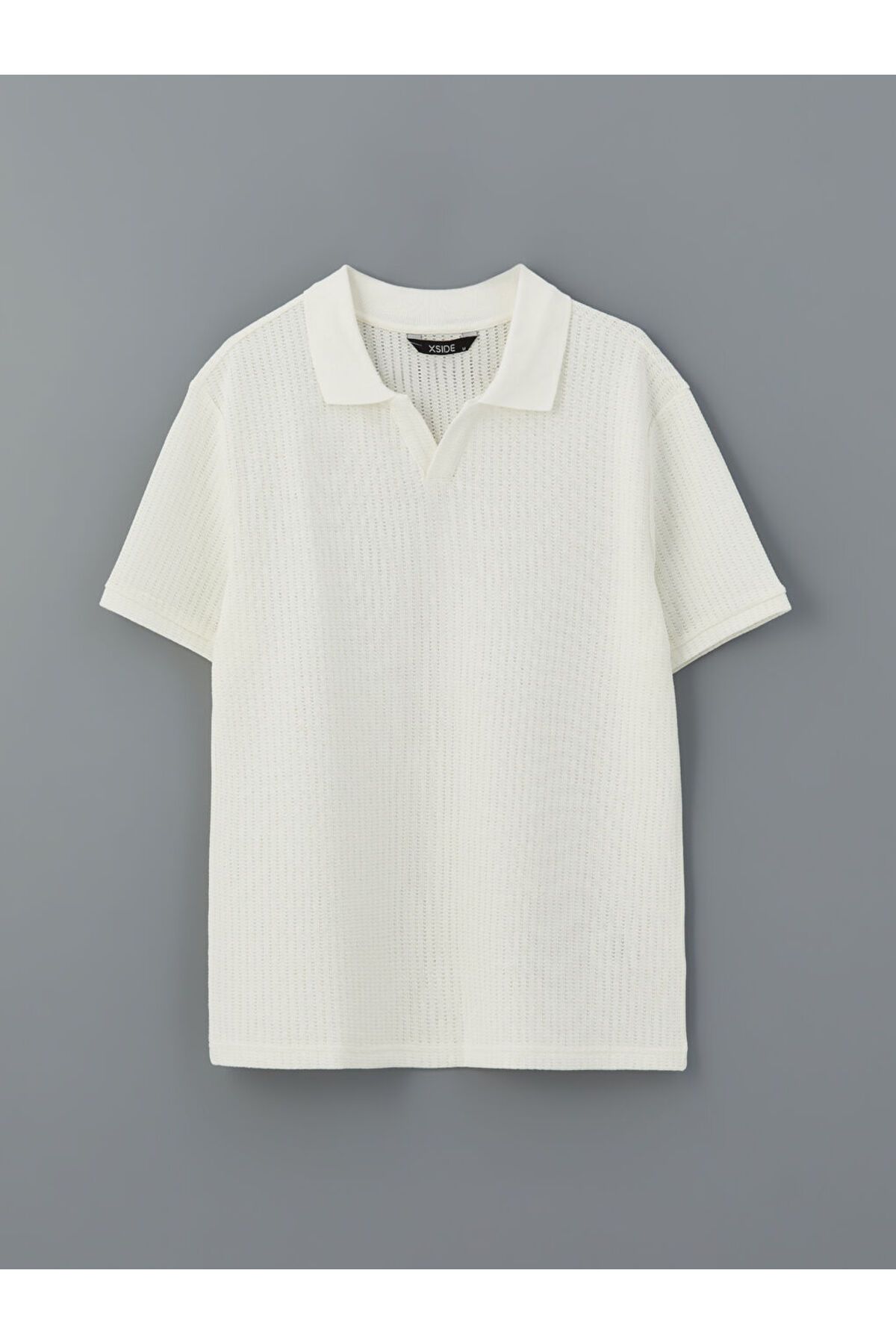 LC Waikiki Yeni Sezon Polo Yaka Kisa Kollu Erkek Dokulu Tisort - S5EI26Z8