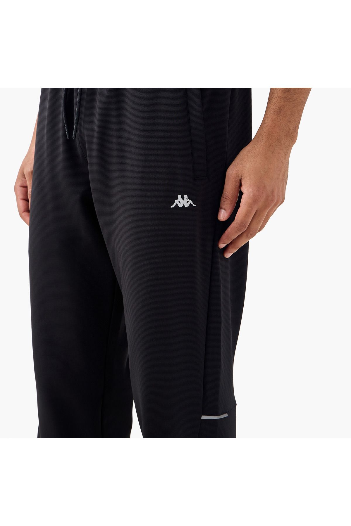 Kappa-Panelled Jog Pants With Pockets And Drawstring Closure 4