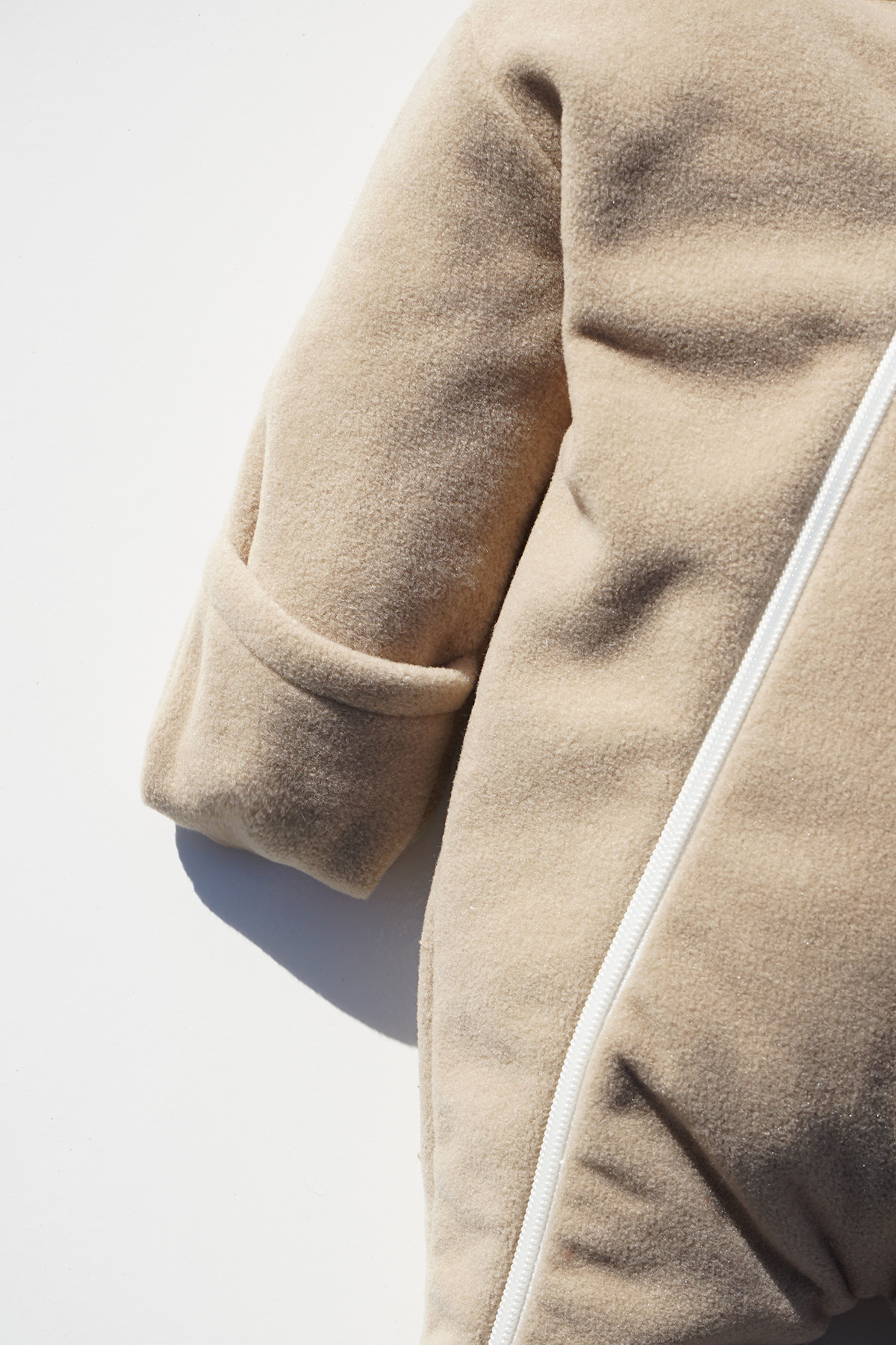 gumbuloy X İpek Atlas Kız Erkek Bebek Müslin Astarlı Polar Ayıcık Tulum fotoğrafı 3 (önizleme)