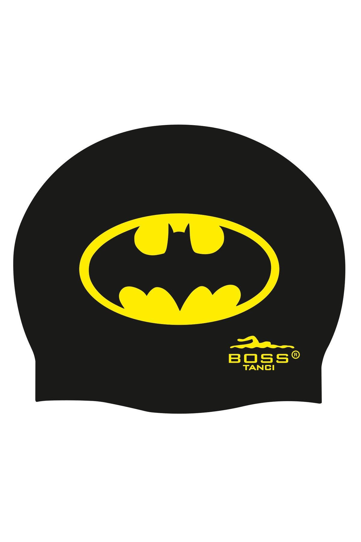 bostancı Batman Baskılı Silikon Bone Yüzücü Havuz Ve Deniz Bonesi