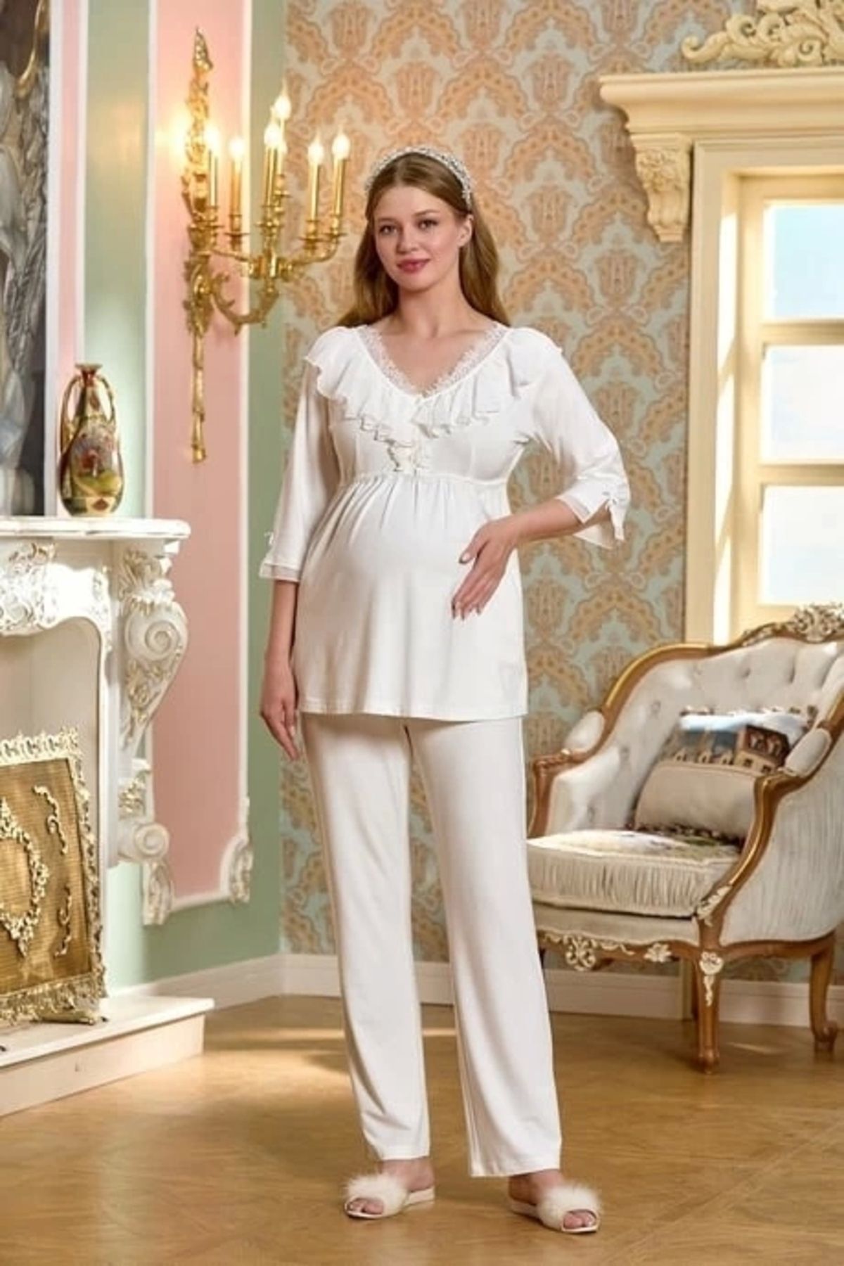 FTT SHOPPING MARKET Aqua 25137 Lohusa Pijama Takımı