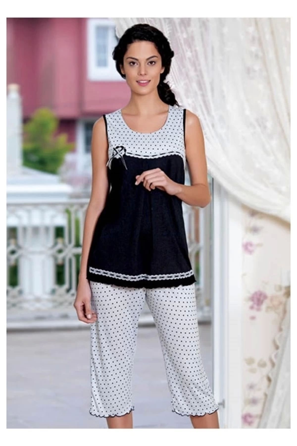 FTT SHOPPING MARKET Şahinler Kadın Altı Puanlı Yazlık Pijama 21549