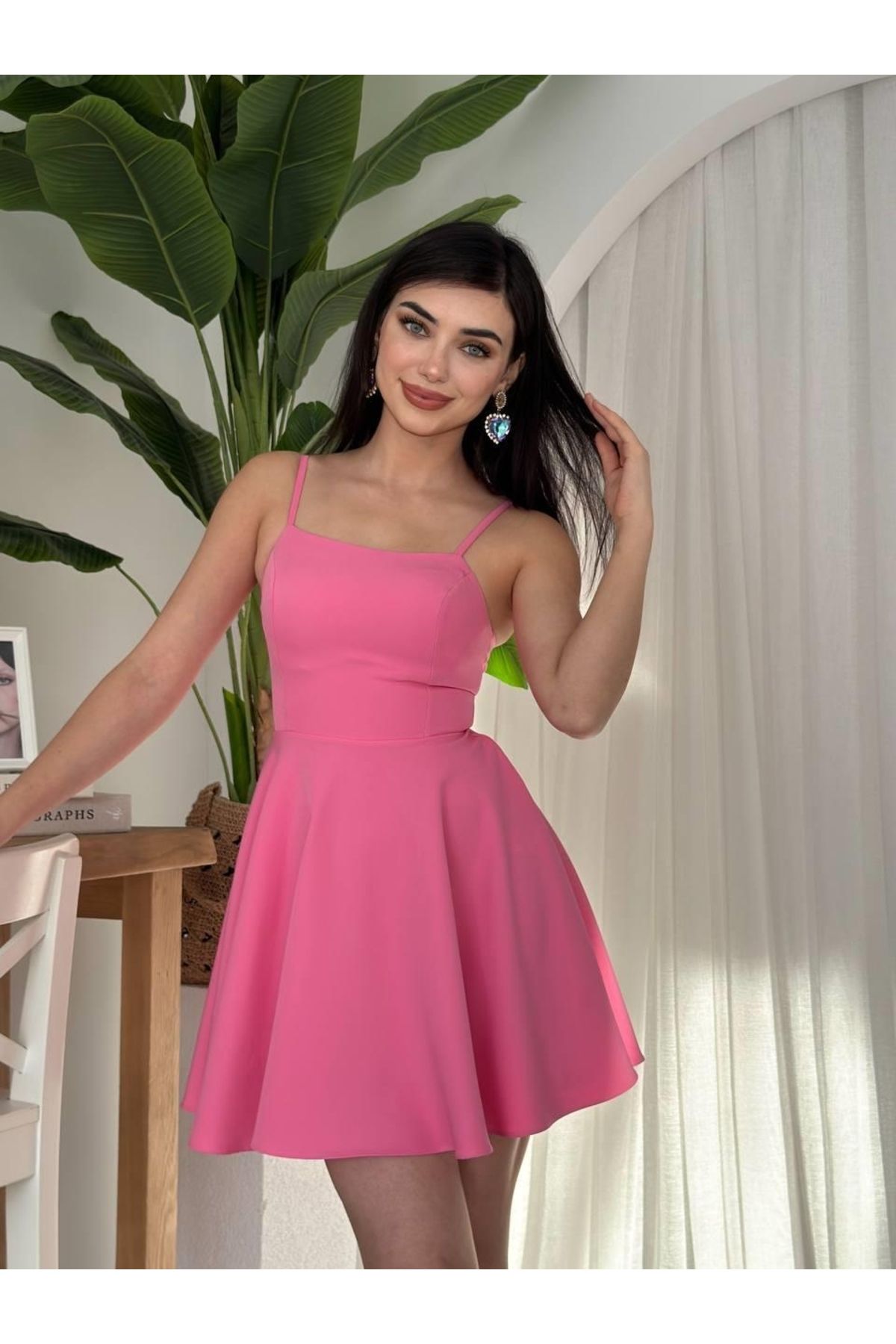 novafems Pole İp Askılı Elbise