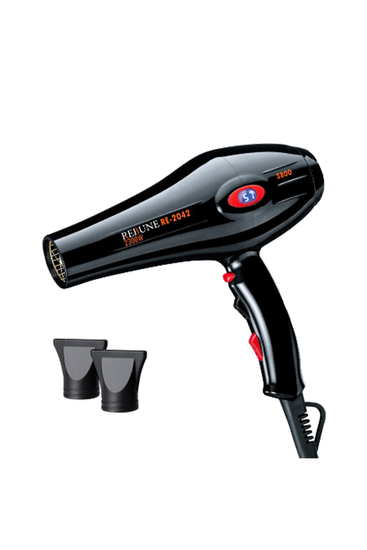مجفف الشعر الإلكتروني RE-2042- أسود