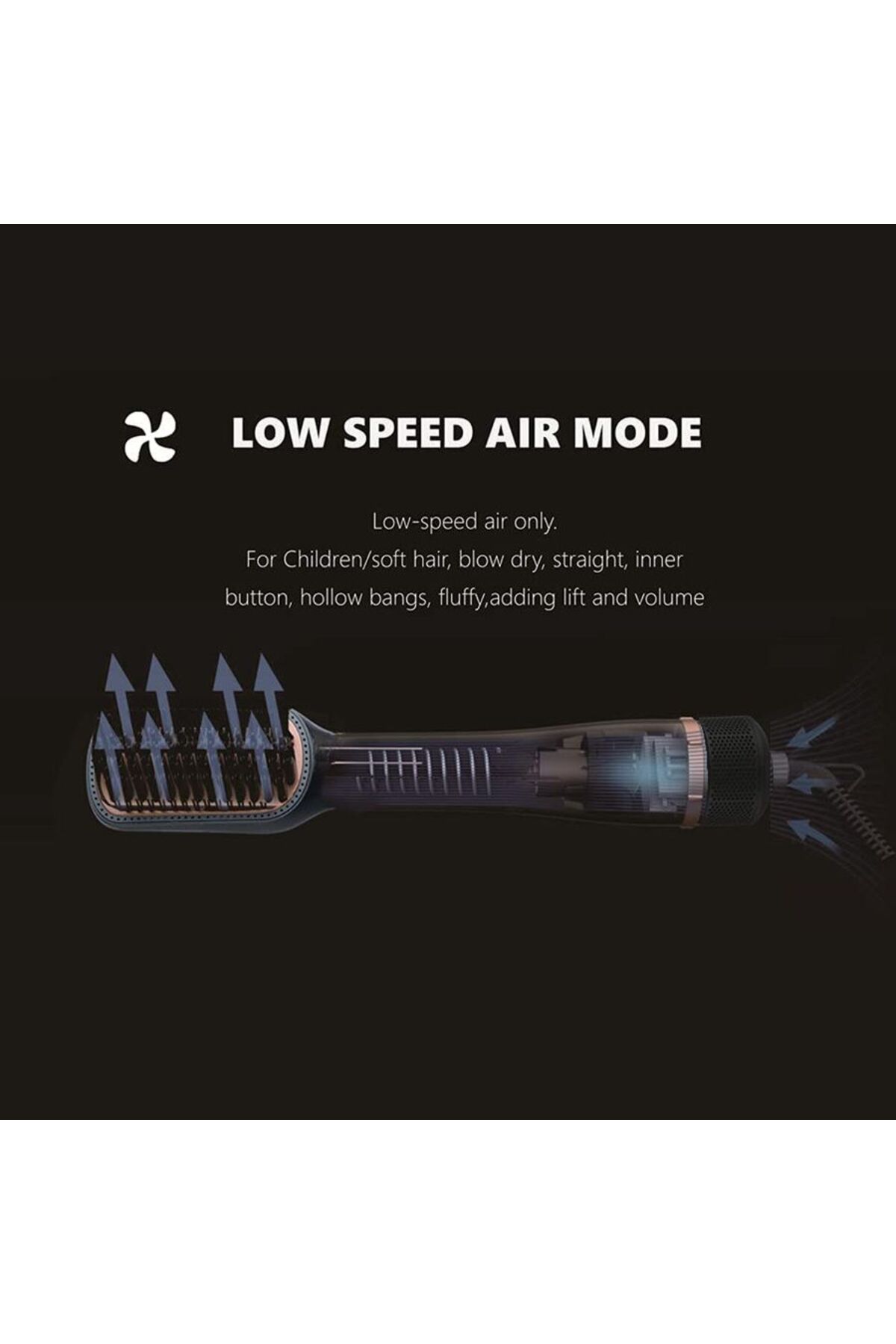 مصفف شعر 1300 واط RE-8888 - أسود كلاسيكي