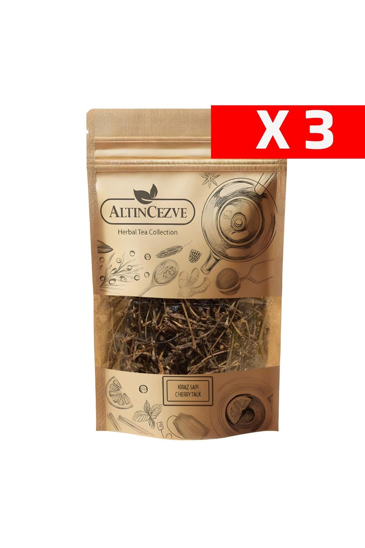 Altıncezve Kiraz Sapı 45 gr X 3