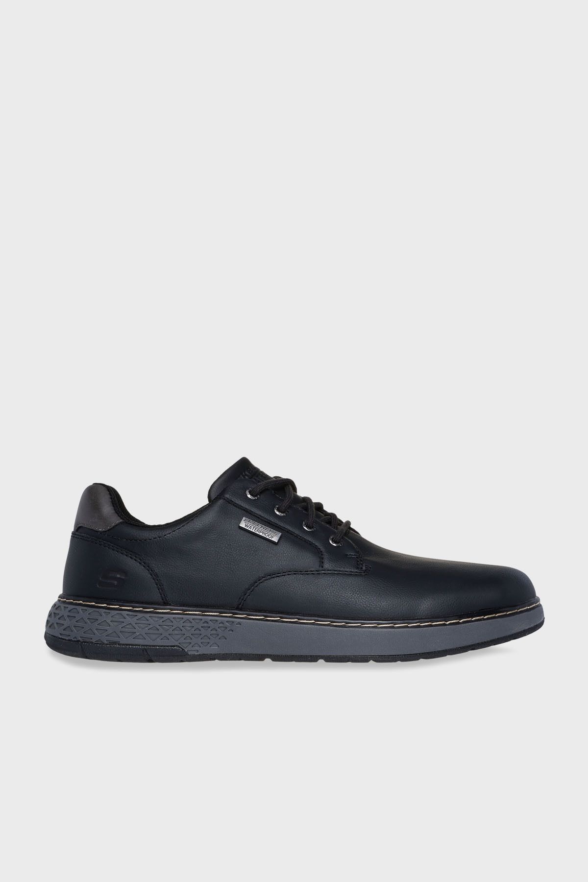 Garlan Logo Lace-Up Lace-Up Shoes Casual Shoes مردانه 205234 BLK Skechers