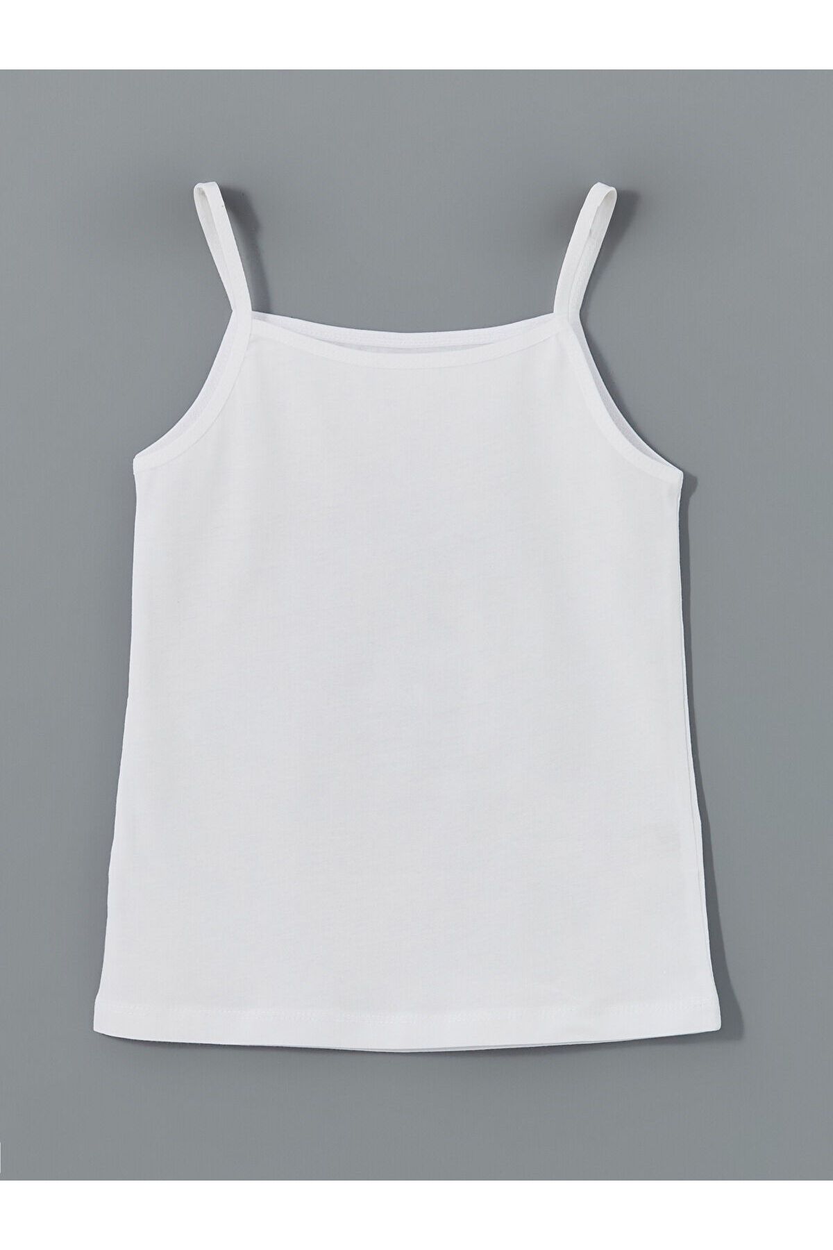 LC Waikiki-New Season Square Collar Strappy Baby Girl Undershirt 2-Piece - S5Bj86Z1 2