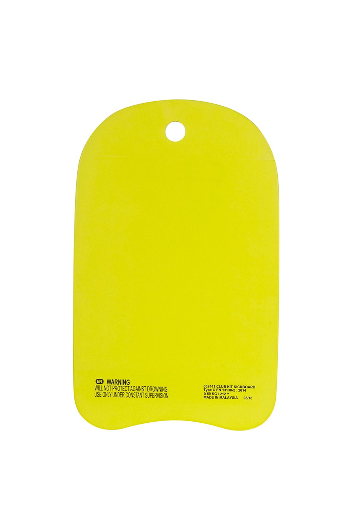 ARENA-Unisex Yellow Swim Board - Club Kit Kickboard 002441600 2