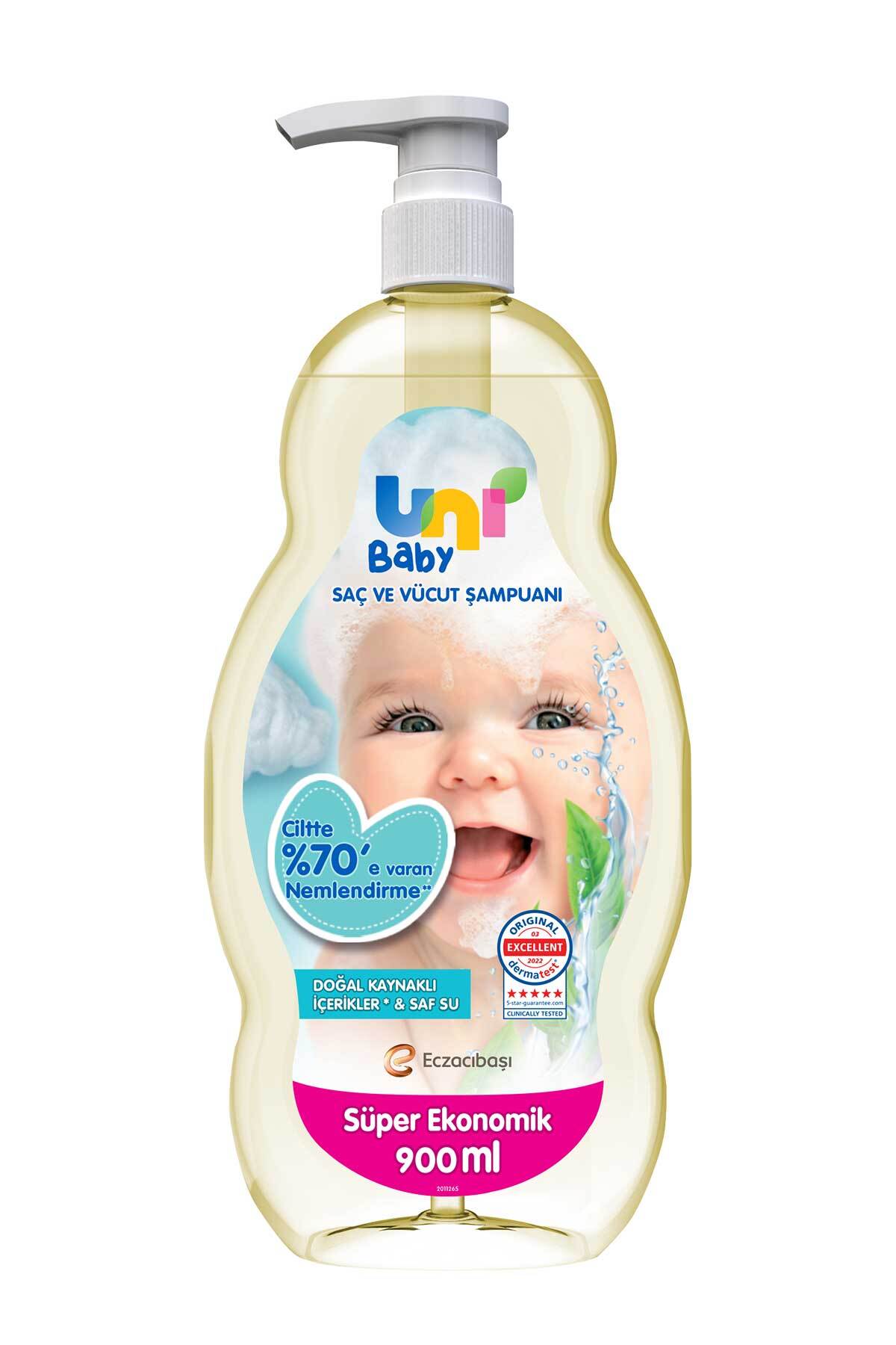 Uni Baby Bebek Bakım Seti ( Bebeksi Kokular Kolonya 3*150 ml Şampuan 3*900ml) fotoğrafı 2 (önizleme)