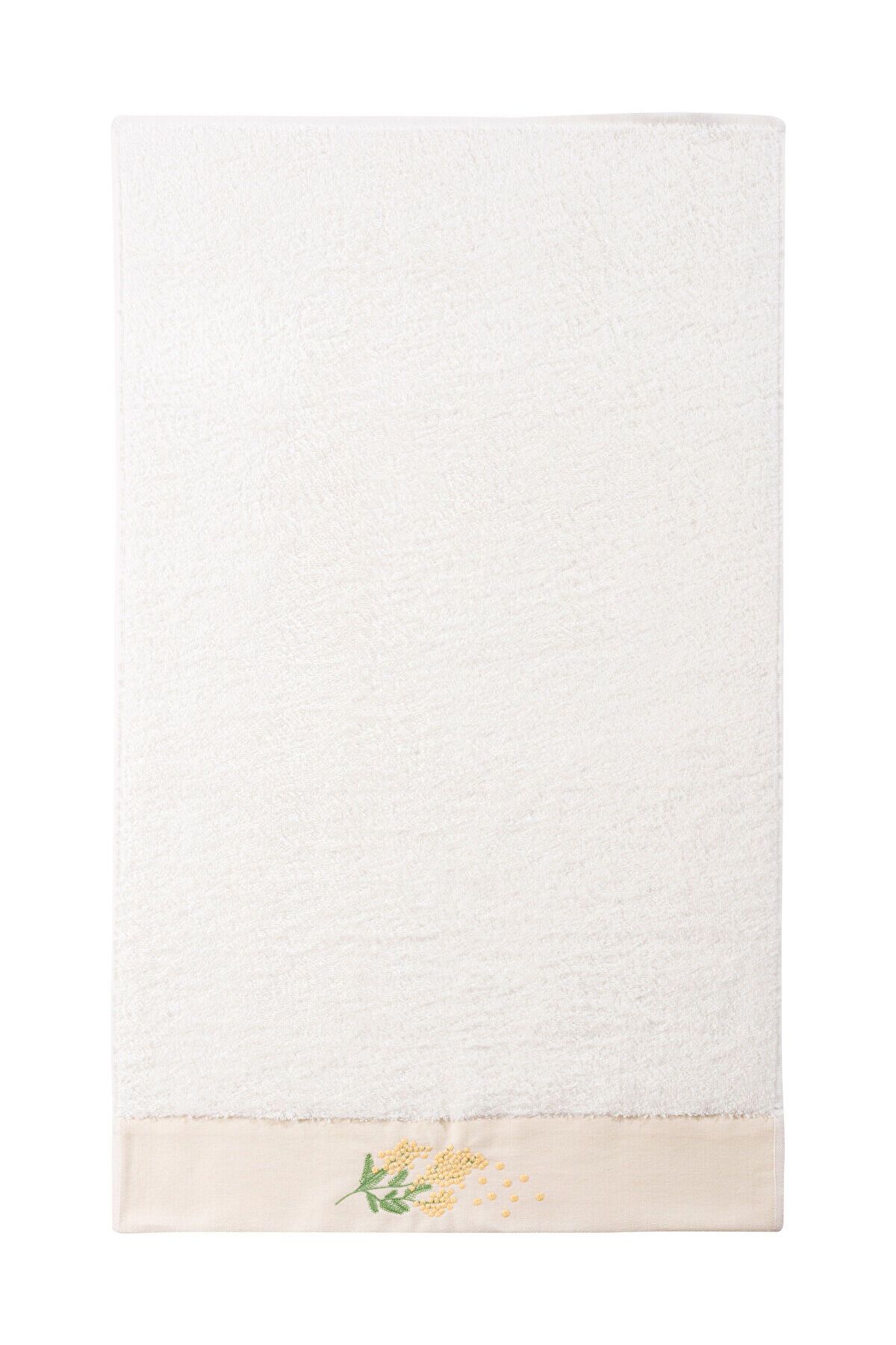 LC Waikiki-Flower Embroidered Face Towel 50x80 Cm 5