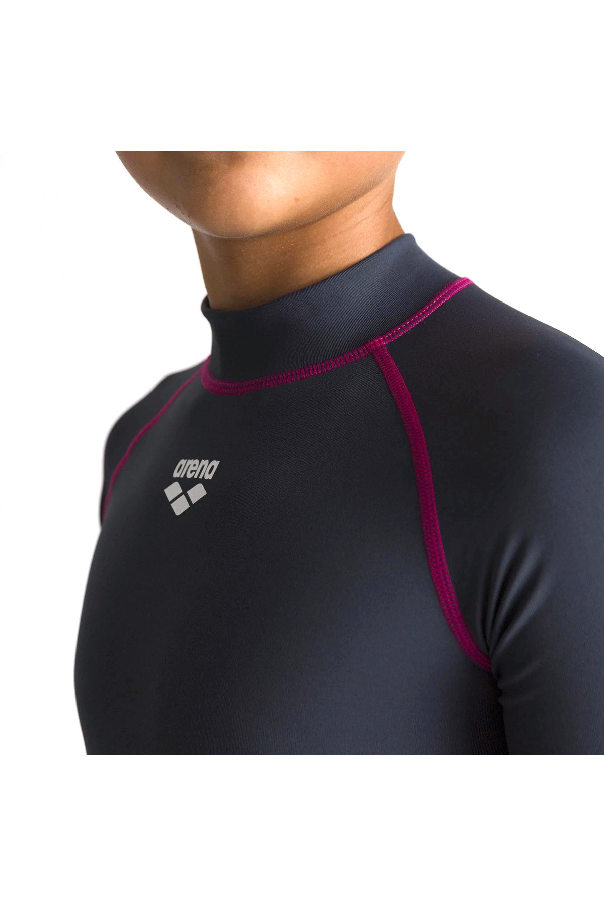 ARENA-G Rash Vest S/S Kids Gray Swimmer T-Shirt 003141560 4