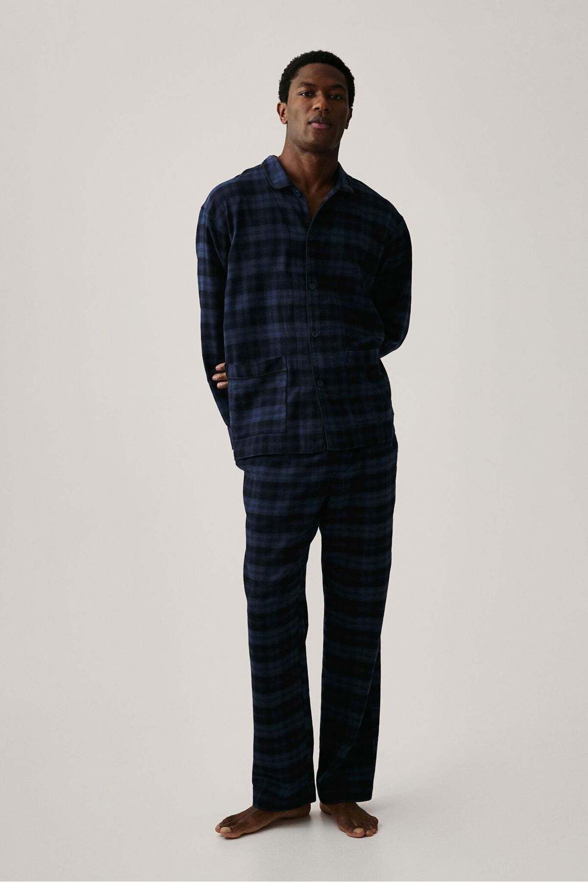 H&M-Flannel pyjamas 1