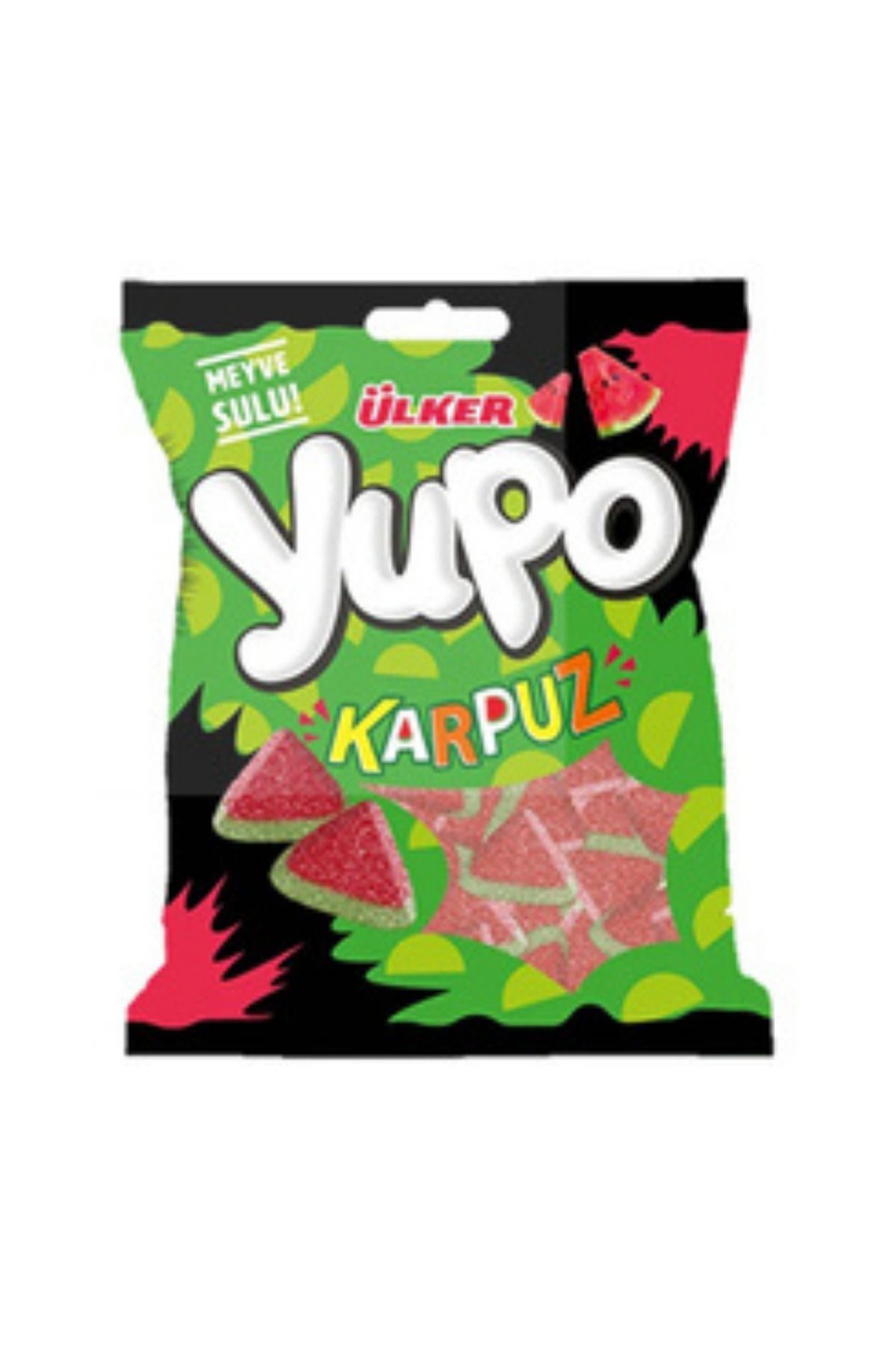 Ülker ÜLKER YUPO EGLENJELI KARPUZ 80gr x 1 PAKET