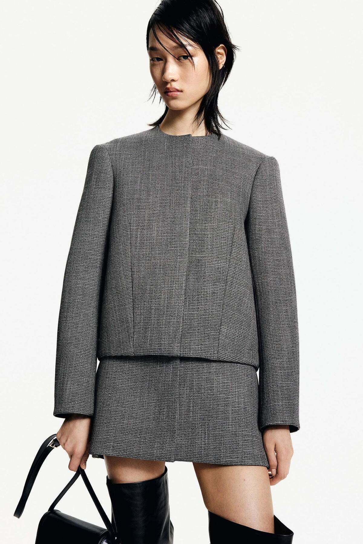 H&M-Structured twill jacket 5