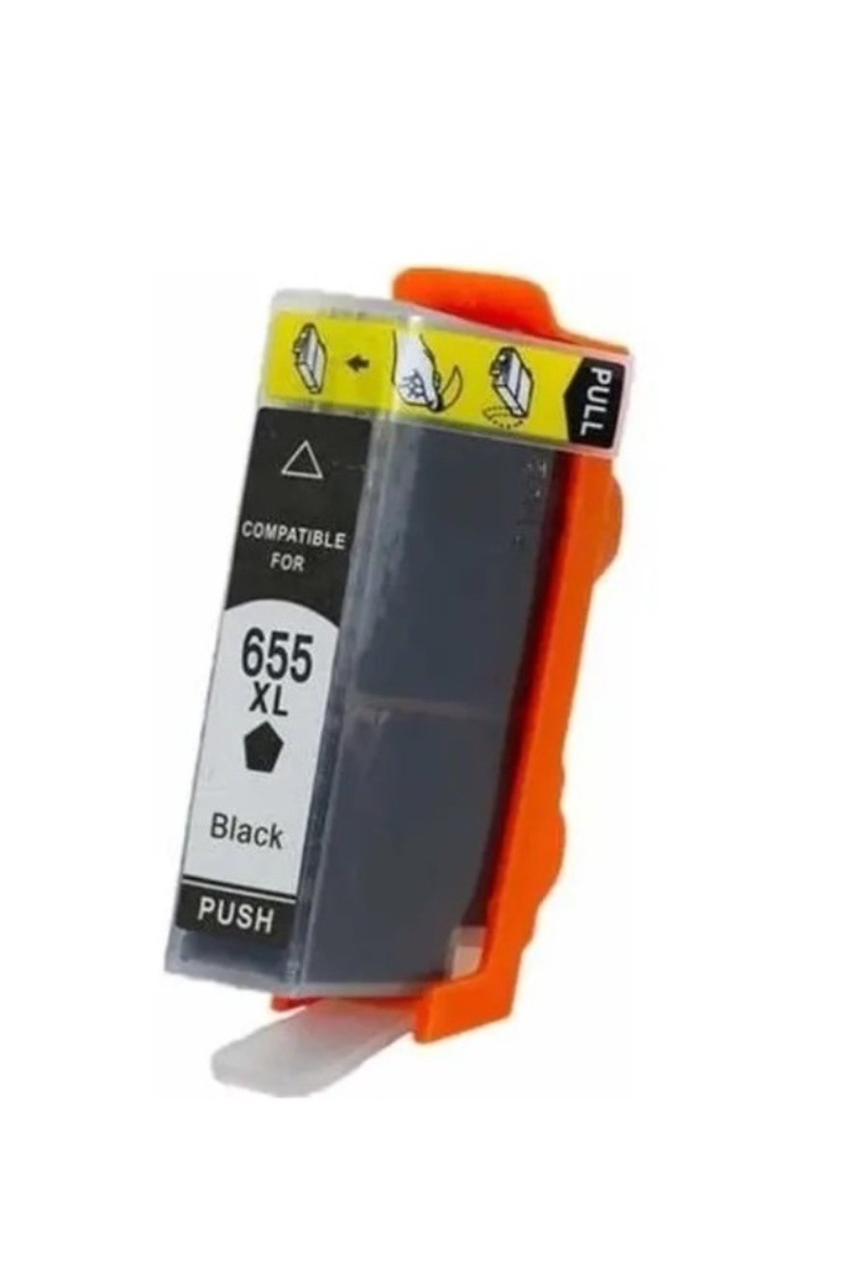 printiks Hp 655 Cz109 Deskjet 3525, 4615, 4625, 5525 Siyah Kartuş