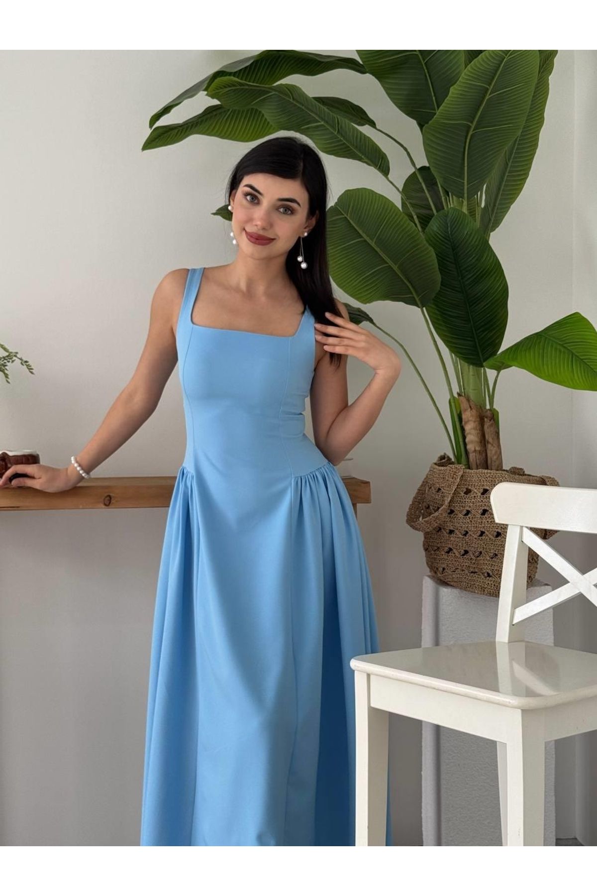 HİGUERA Heldi Piliseli Elbise