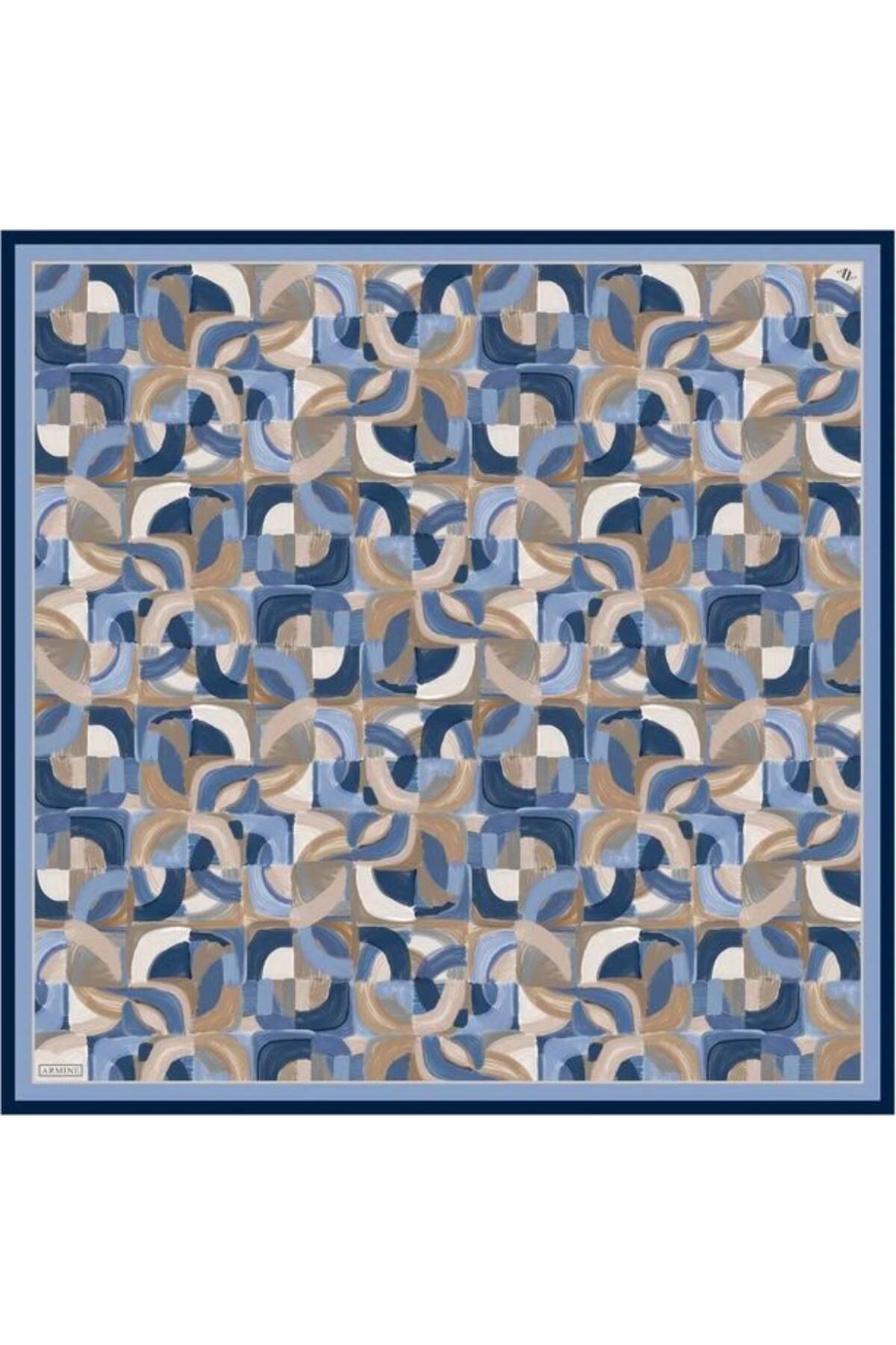 Armine-Armi̇ne Twill Silk Scarf 2025 Summer Season 9329D01-83 4